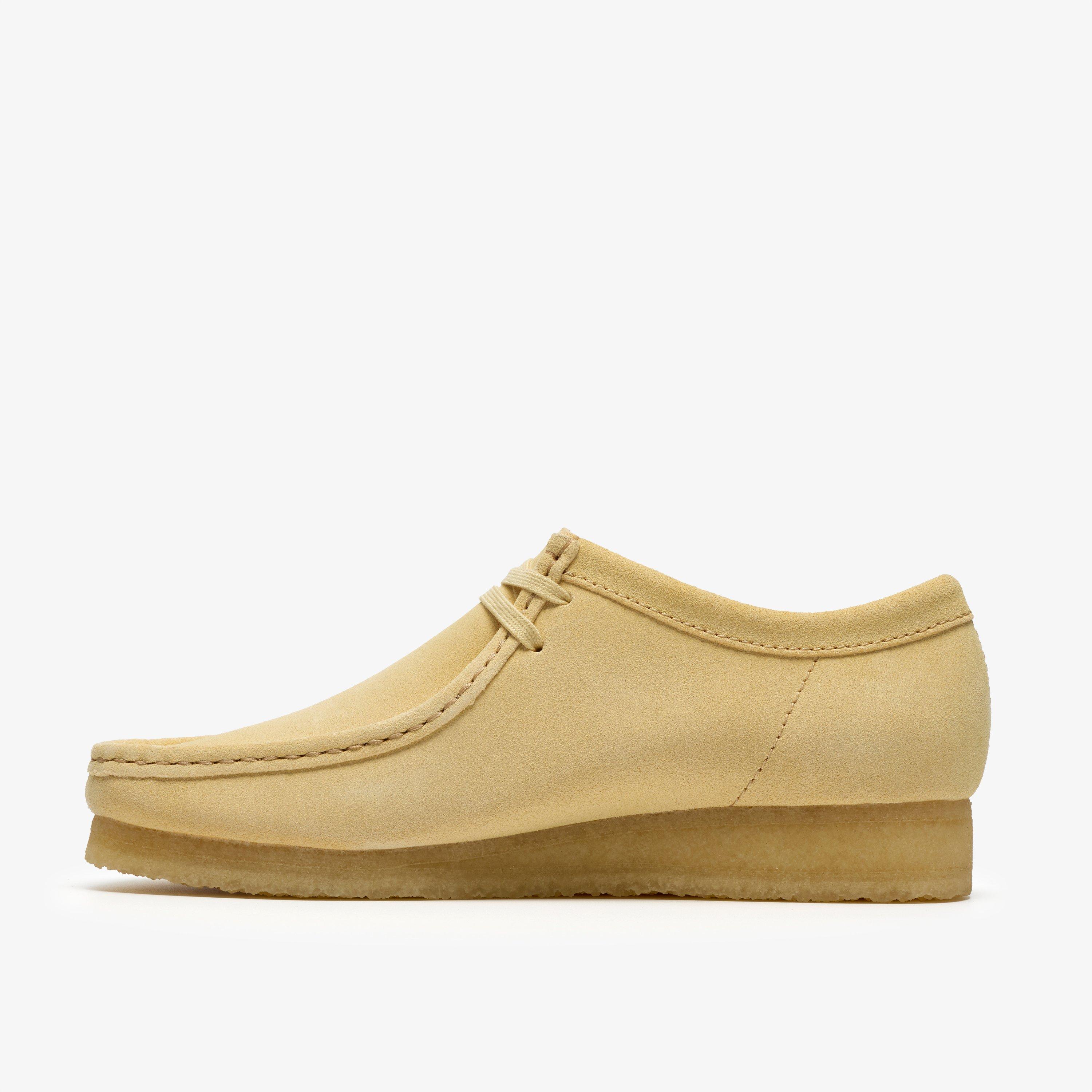 Wallabee PaleYellow Suede