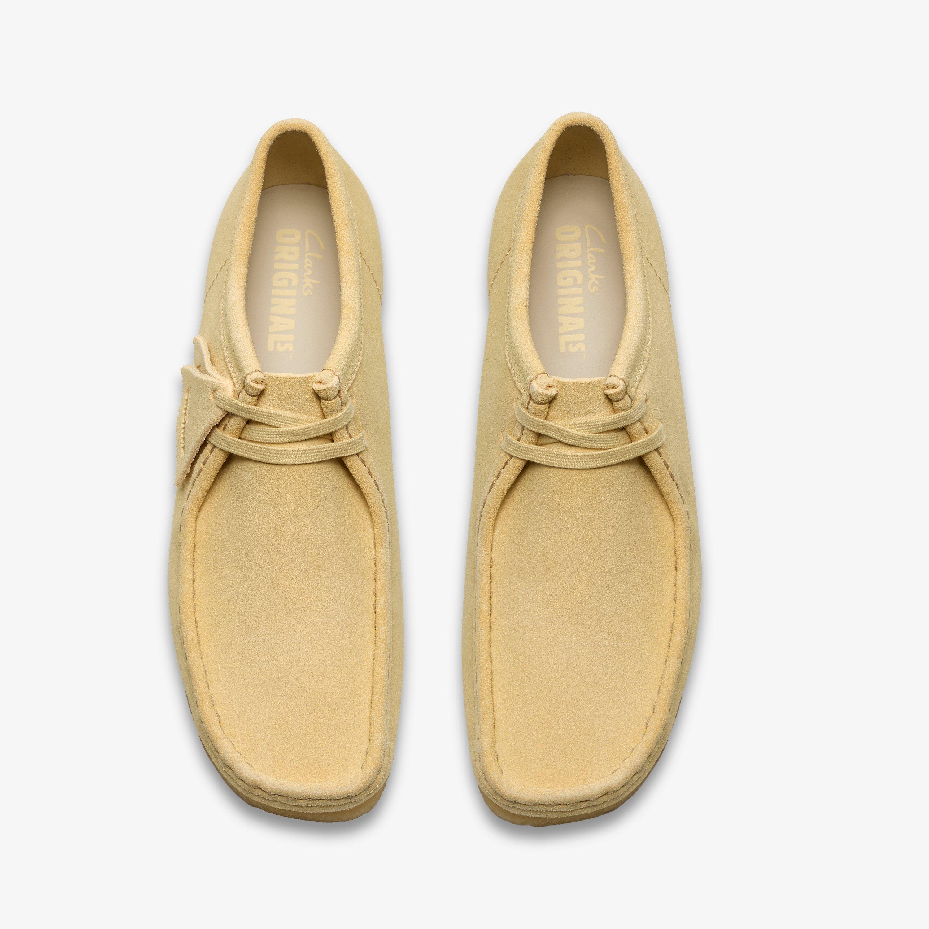 Wallabee PaleYellow Suede