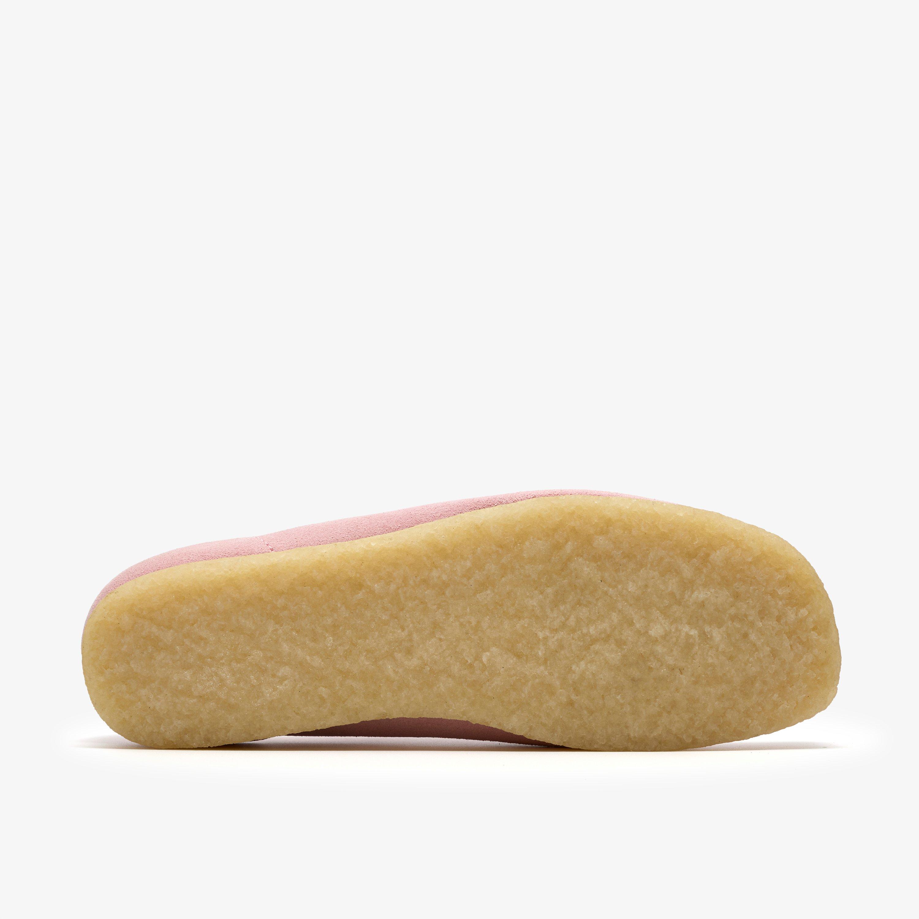 Wallabee Suede rosa claro Wallabee Zapatos con cordones, view 3 of 8