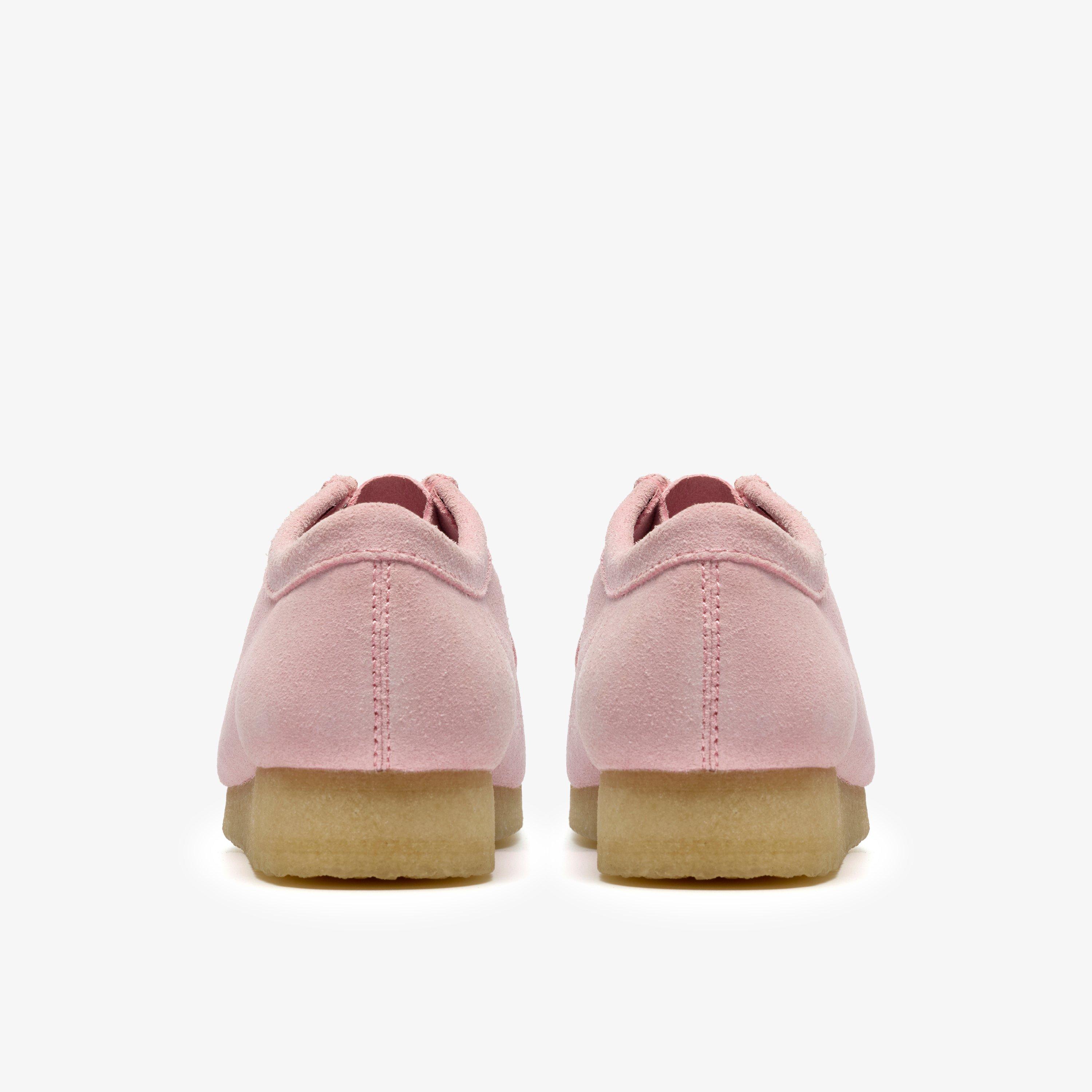 Wallabee Suede rosa claro Wallabee Zapatos con cordones, view 5 of 8
