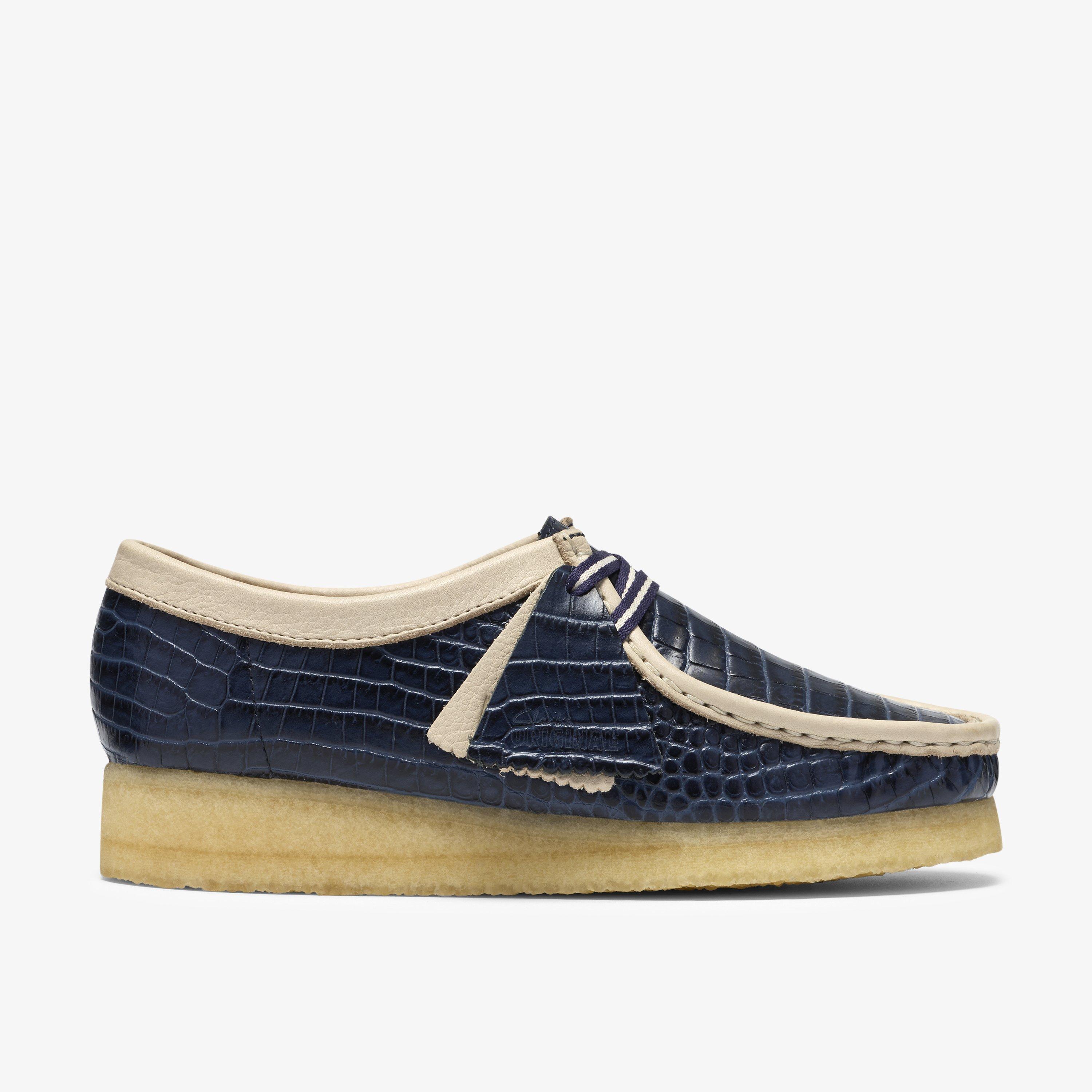 Wallabee Blue Interest Wallabee Lace Up, view 1 of 8