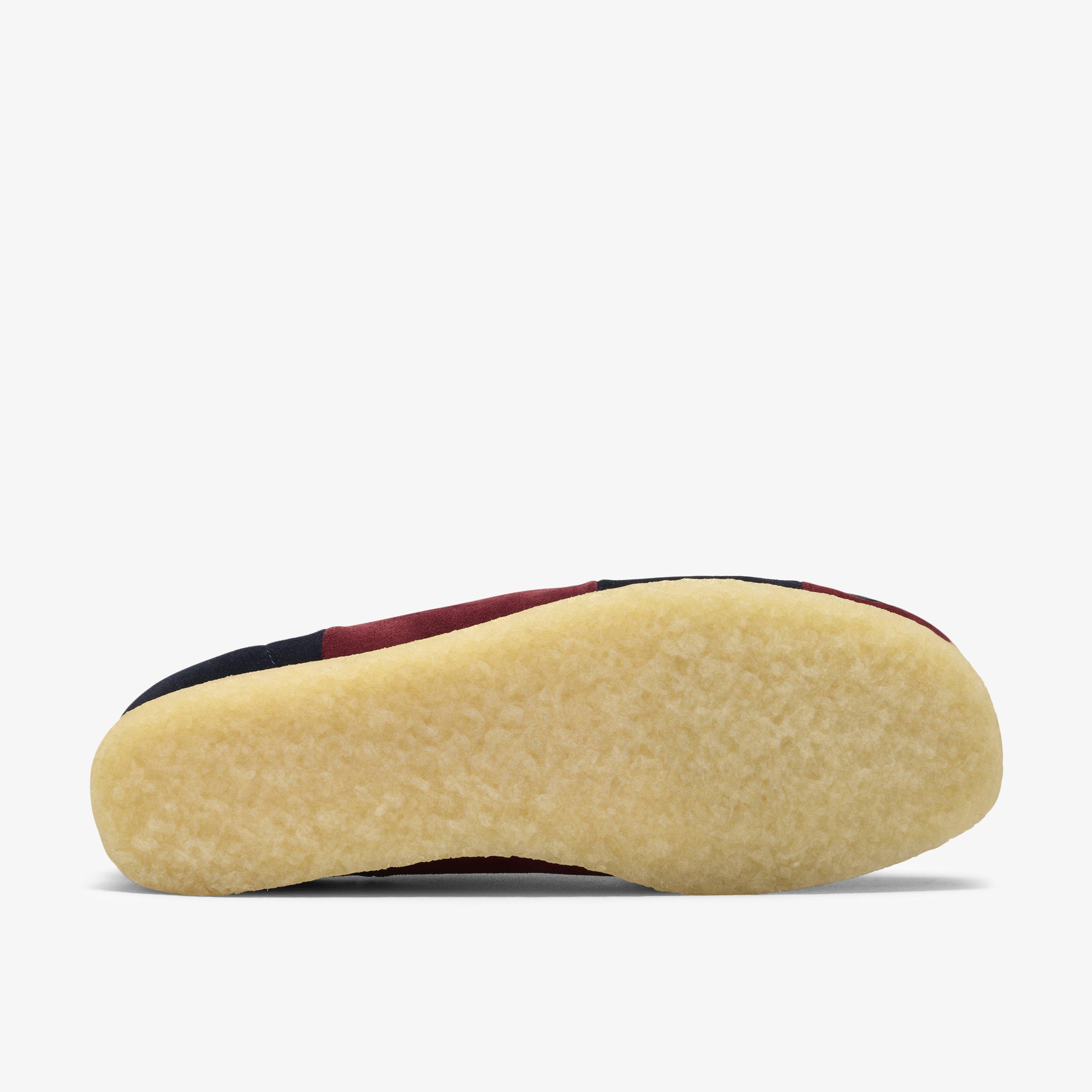 Wallabee. Navy Stripe