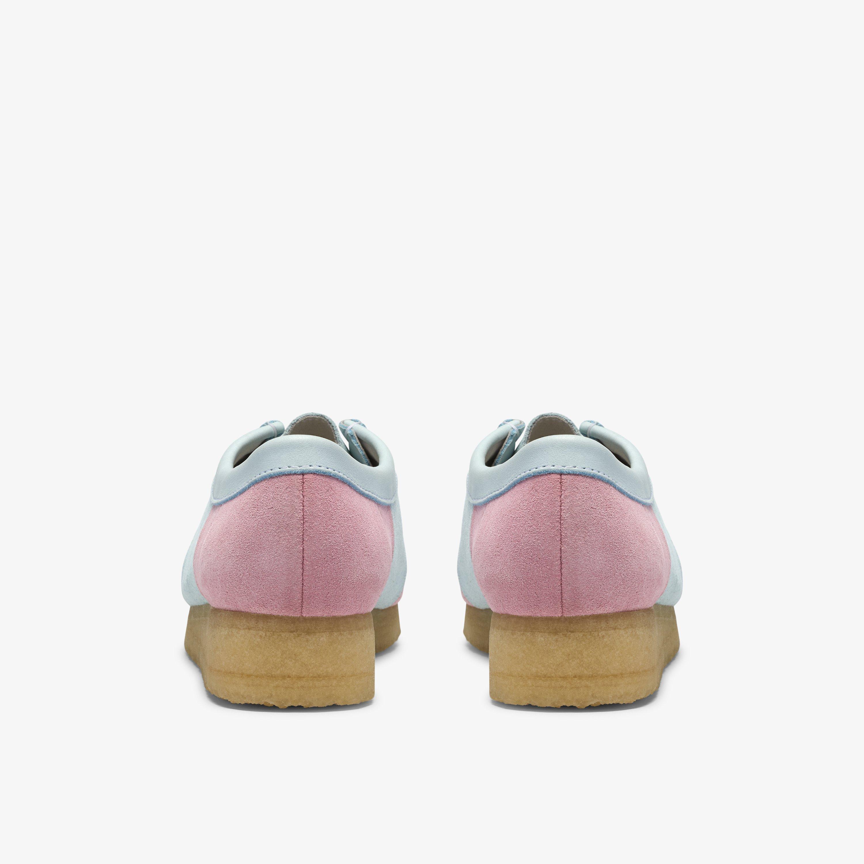 Wallabee. Pale Blue Stripe