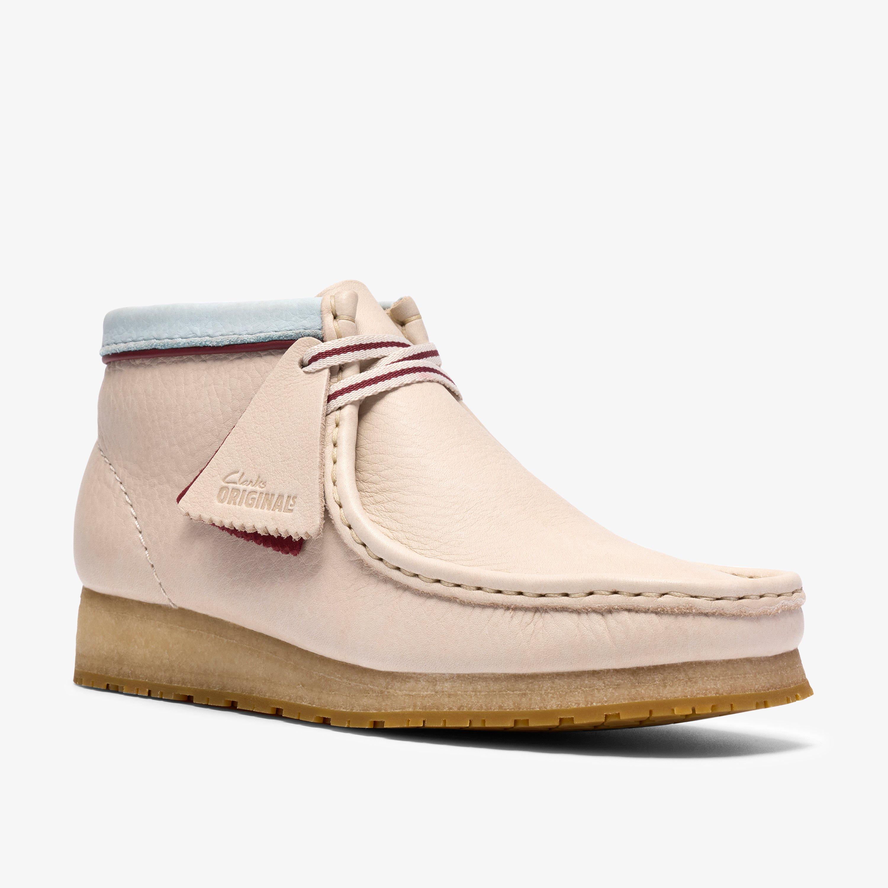 Walla Boot RB. White Combi Lea