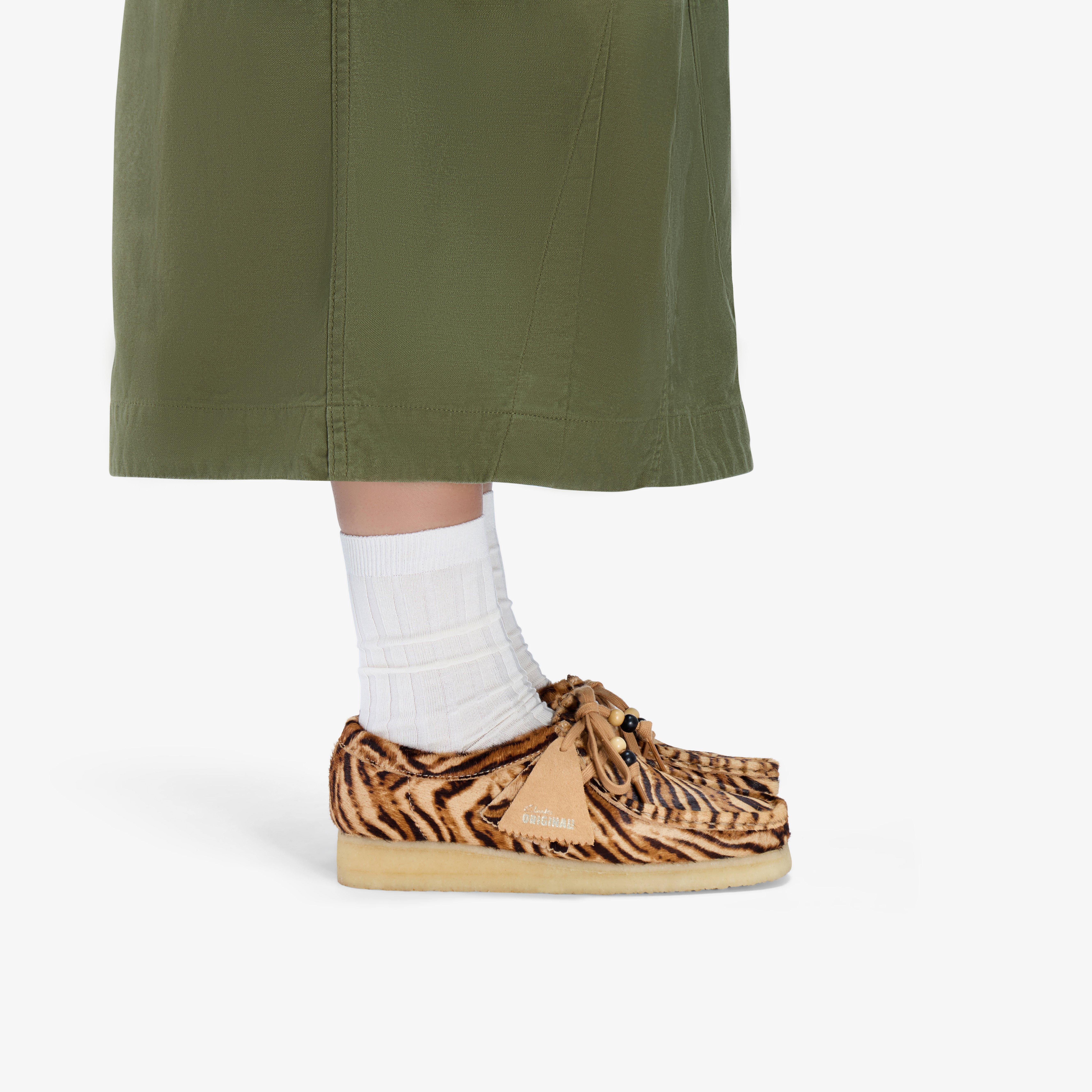 Wallabee. Tiger Print