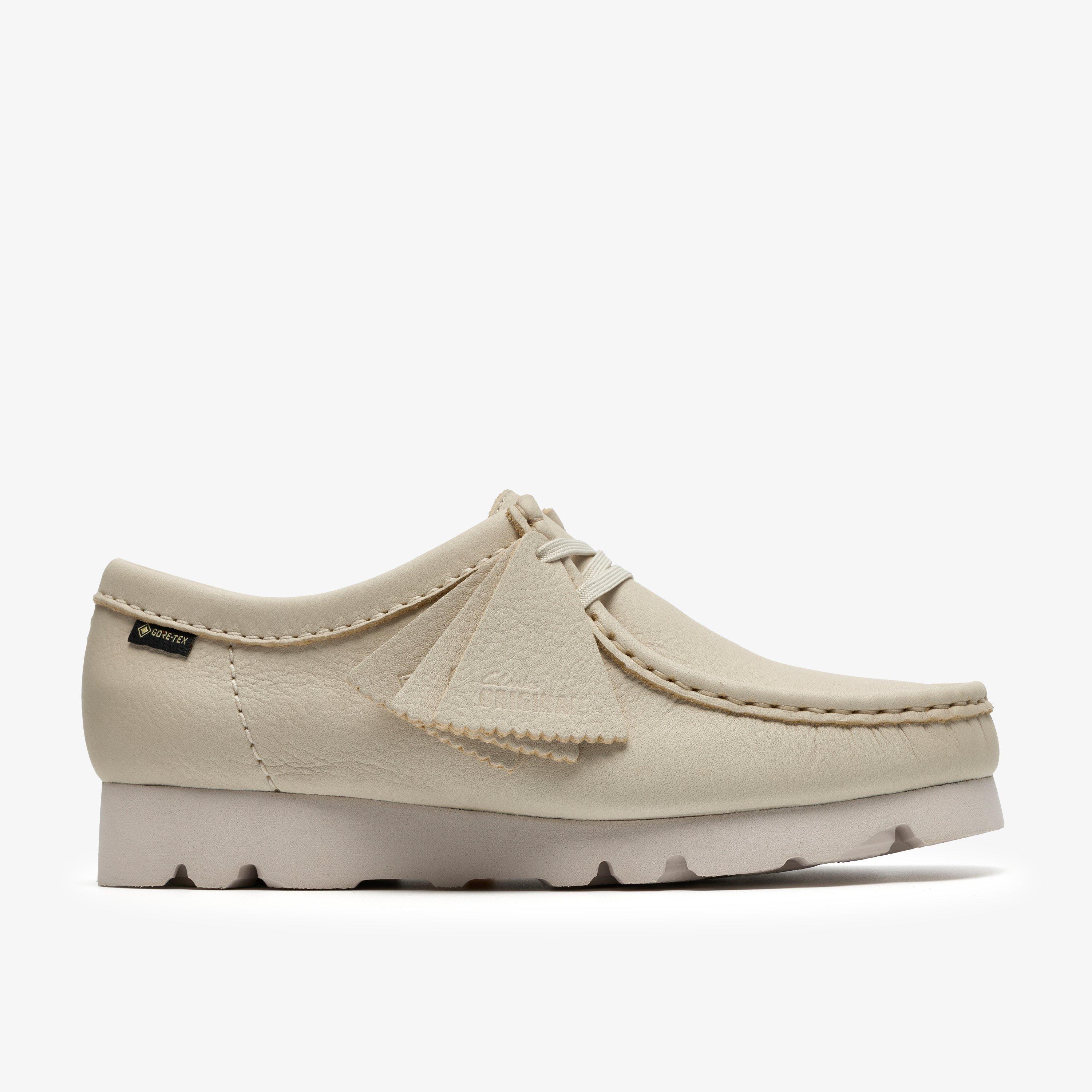 Wallabee GORE-TEX Wit Leer Wallabee, view 1 of 8