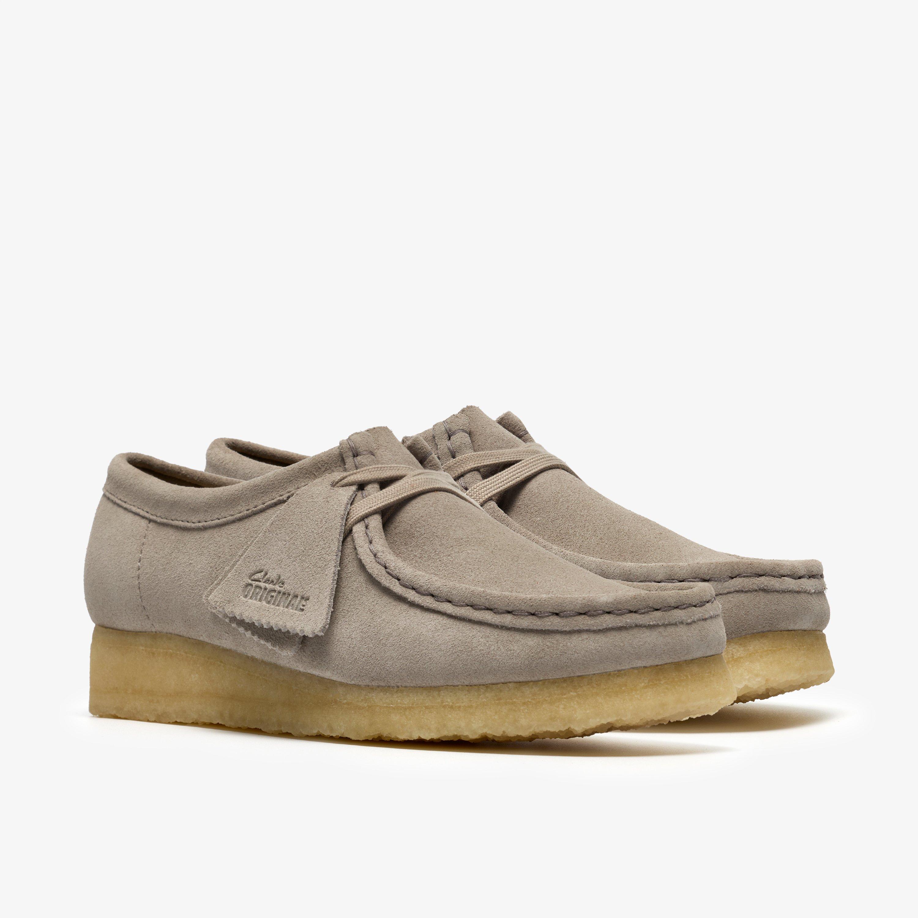 Wallabee. Pale Grey Sde