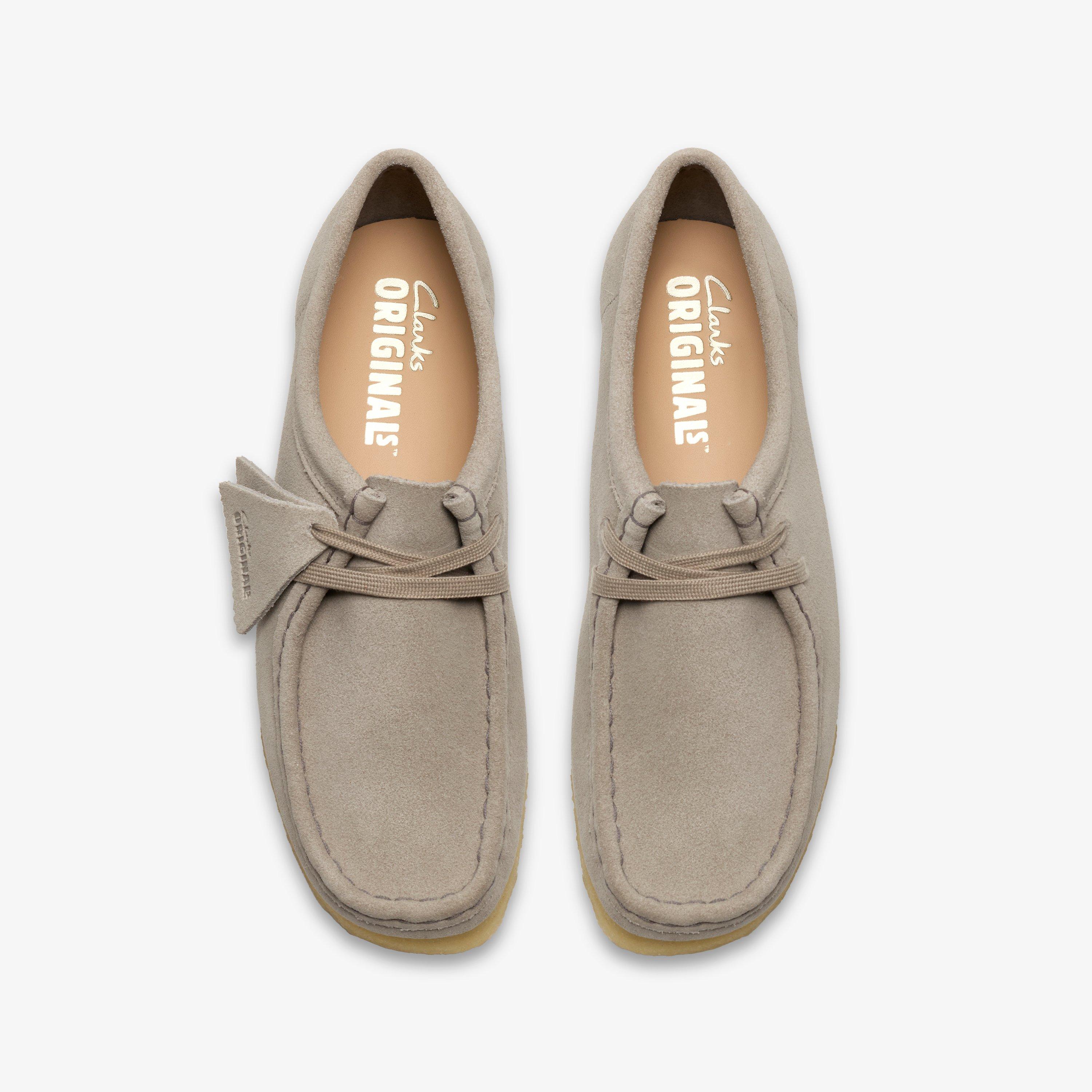 Wallabee. Pale Grey Sde