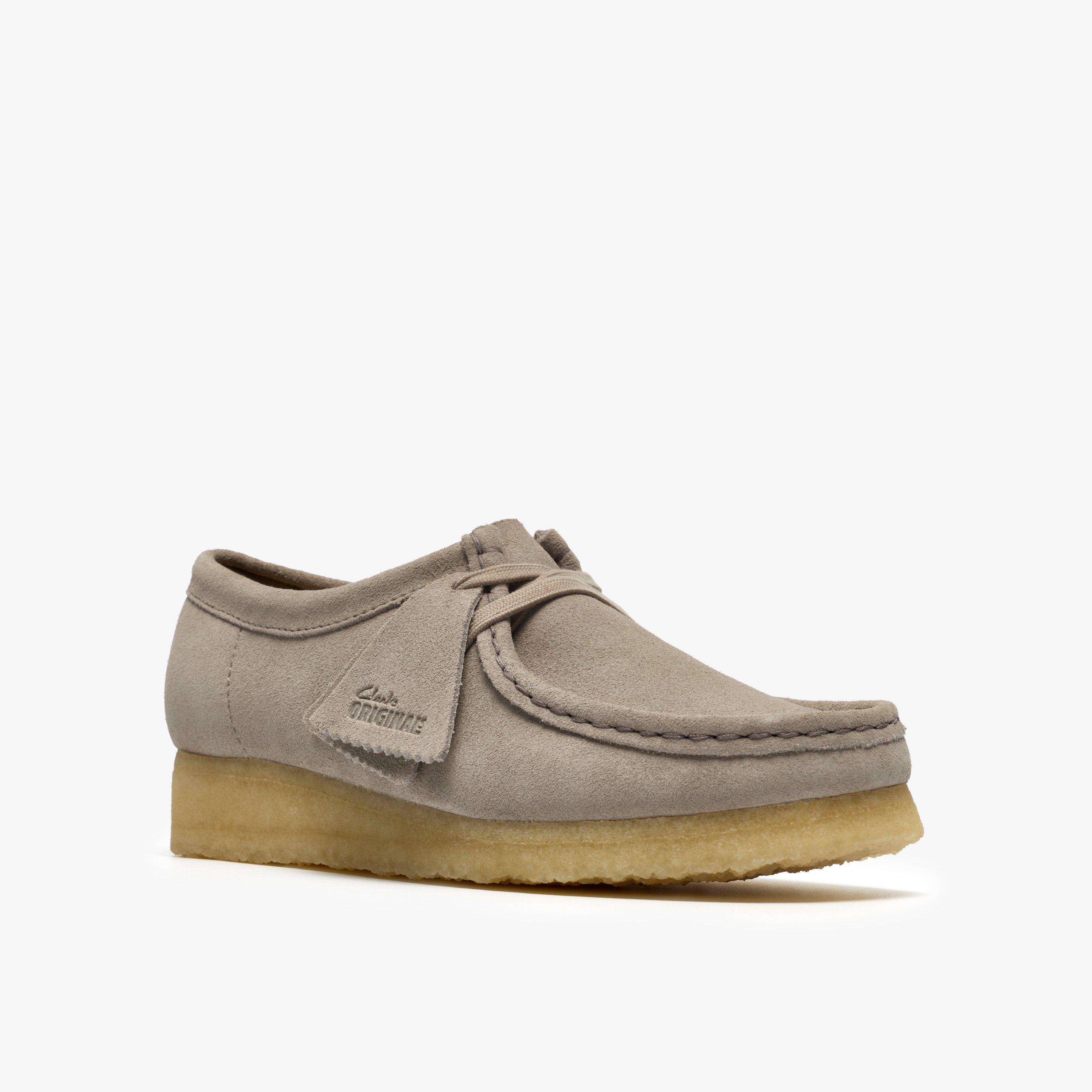 Wallabee. Pale Grey Sde