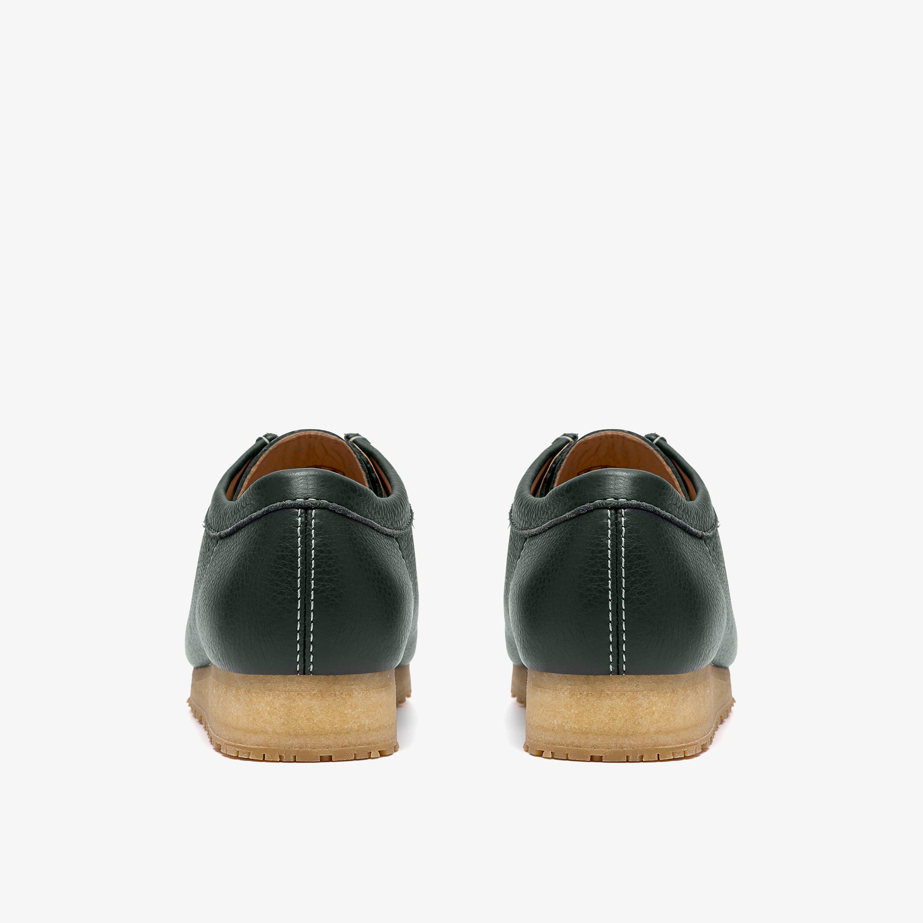 Wallabee RB Dark Green Leather