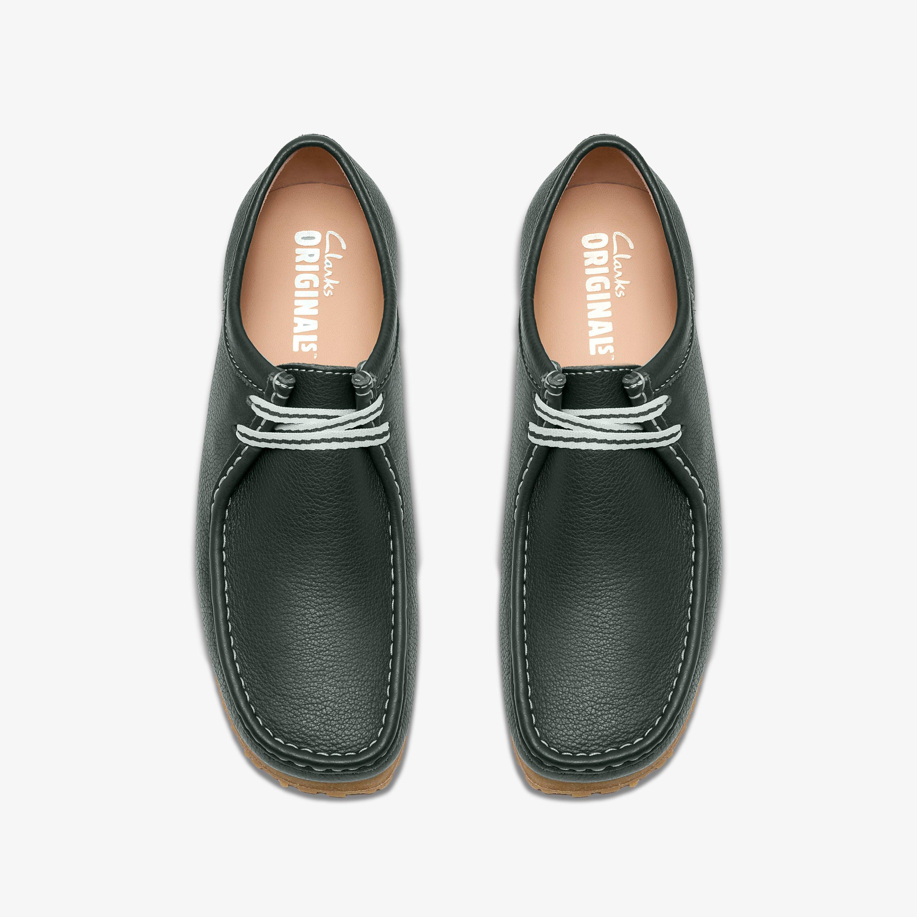 Wallabee RB Dark Green Leather