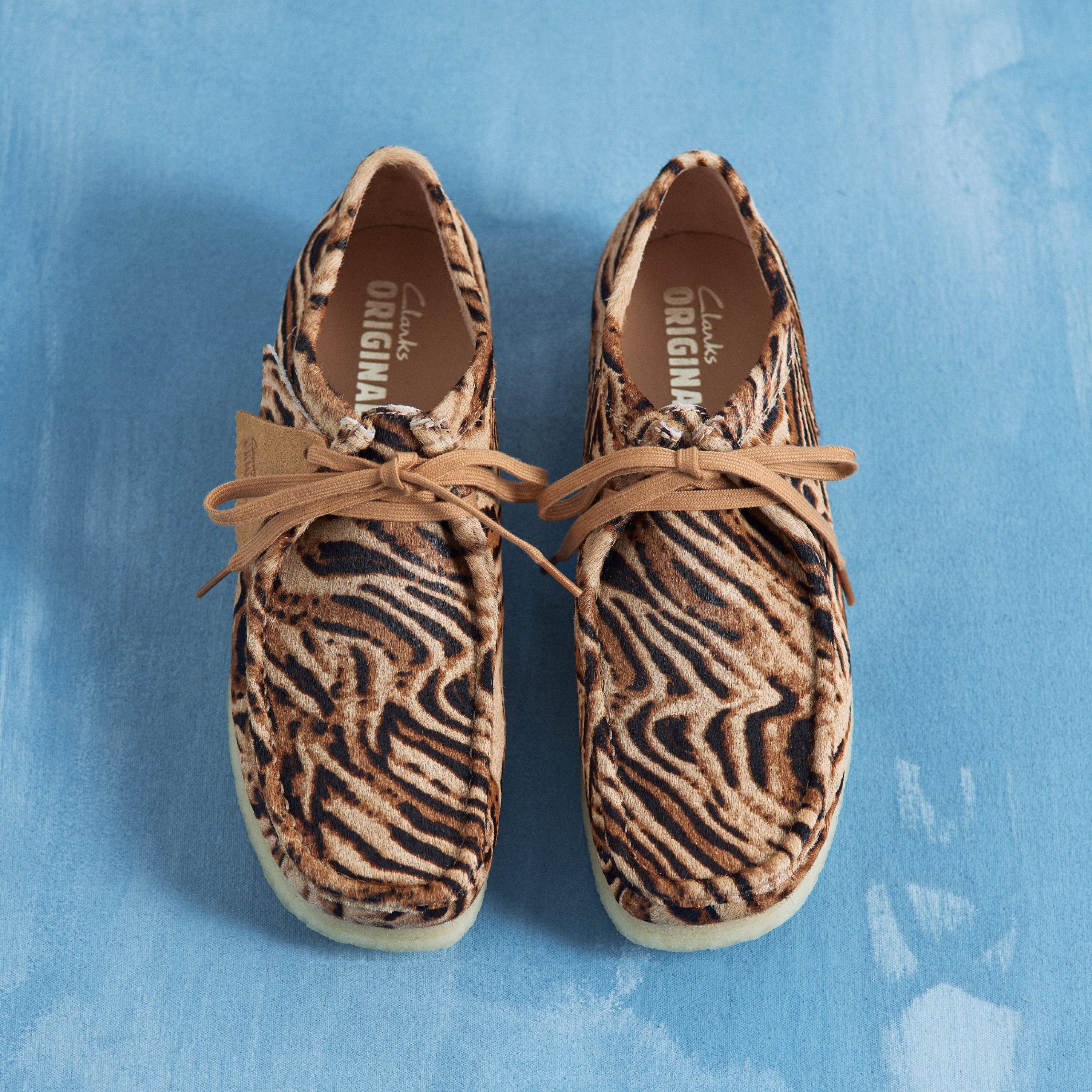 Wallabee Tiger Print