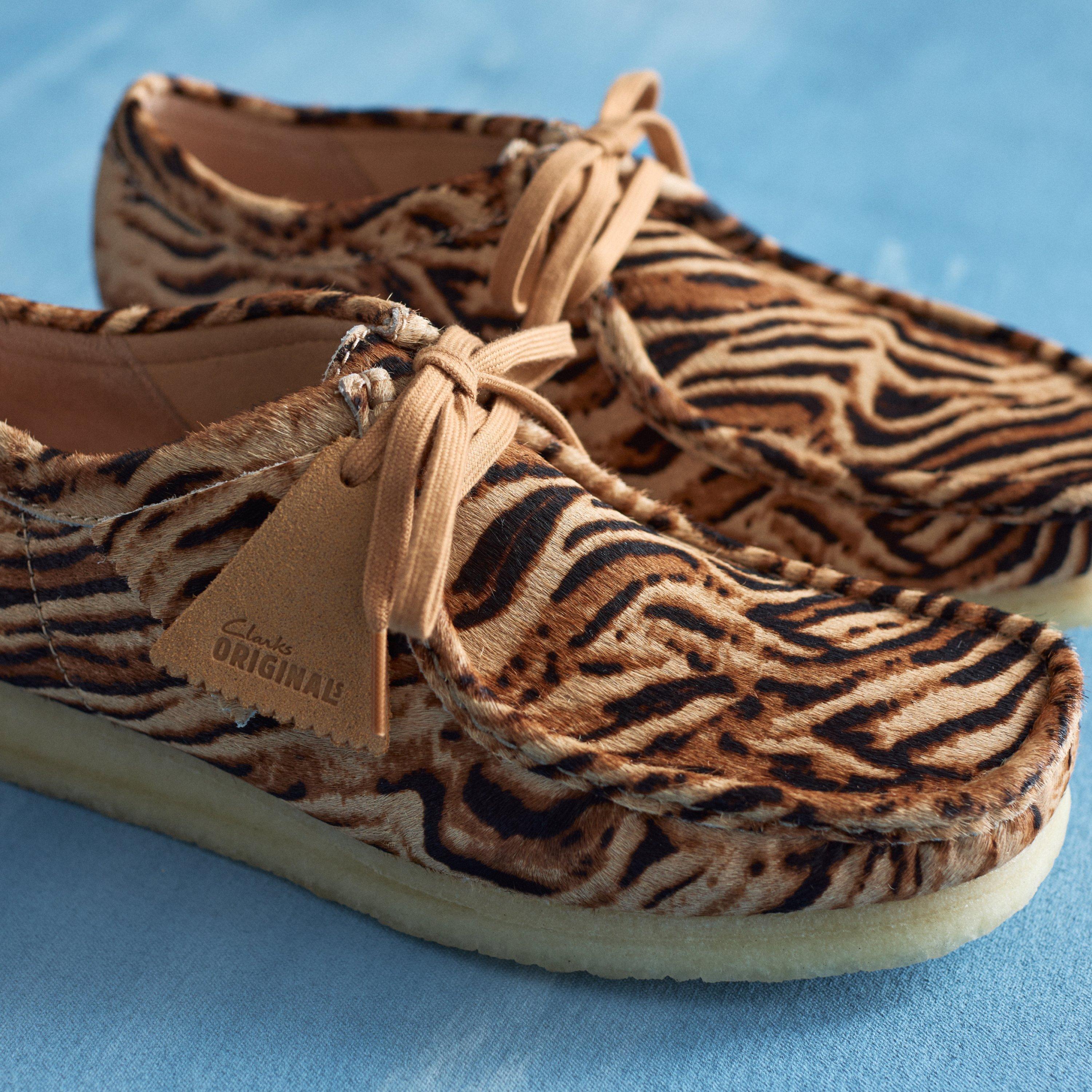 Wallabee Tiger Print