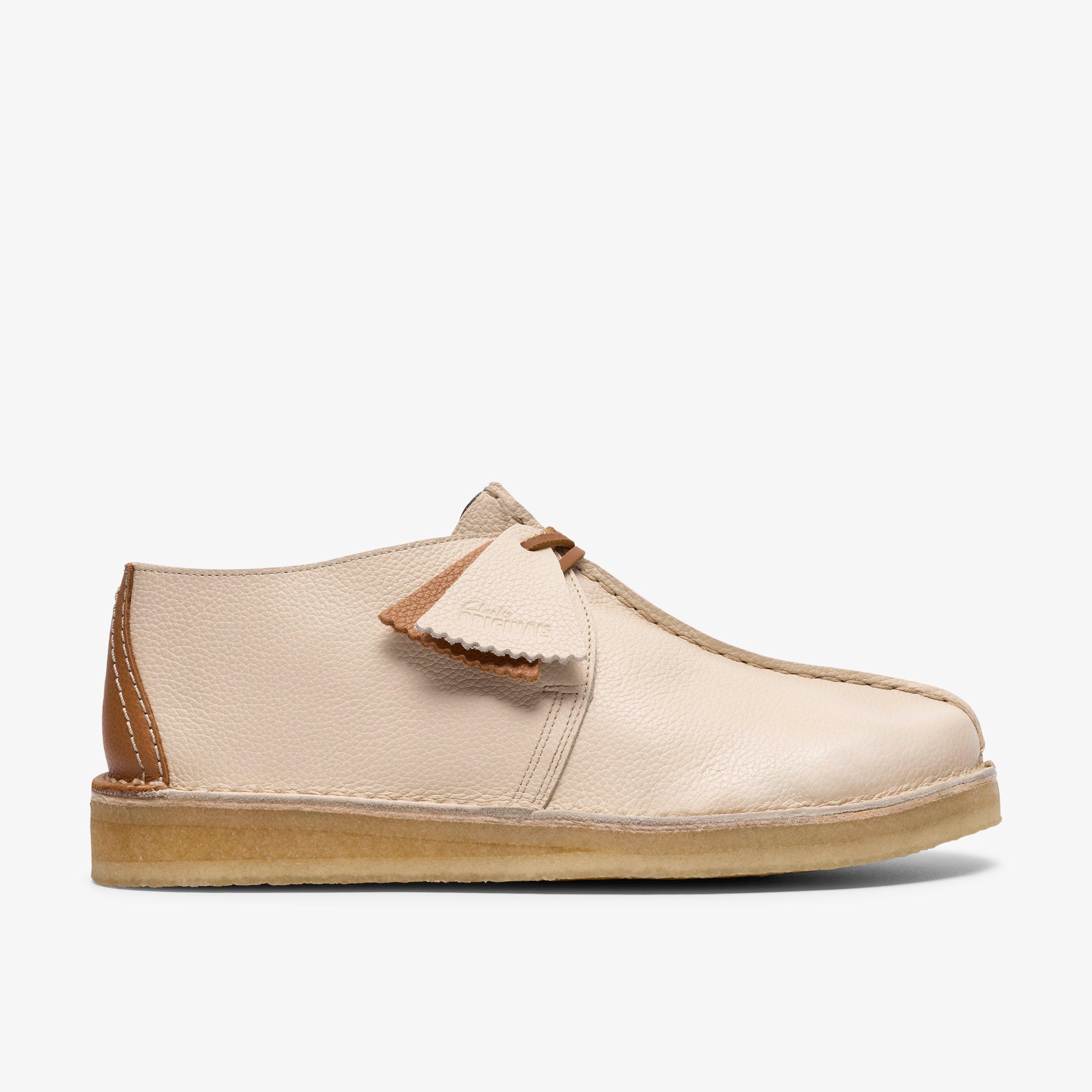 Desert Trek White Combination Leather Desert Trek, view 1 of 8