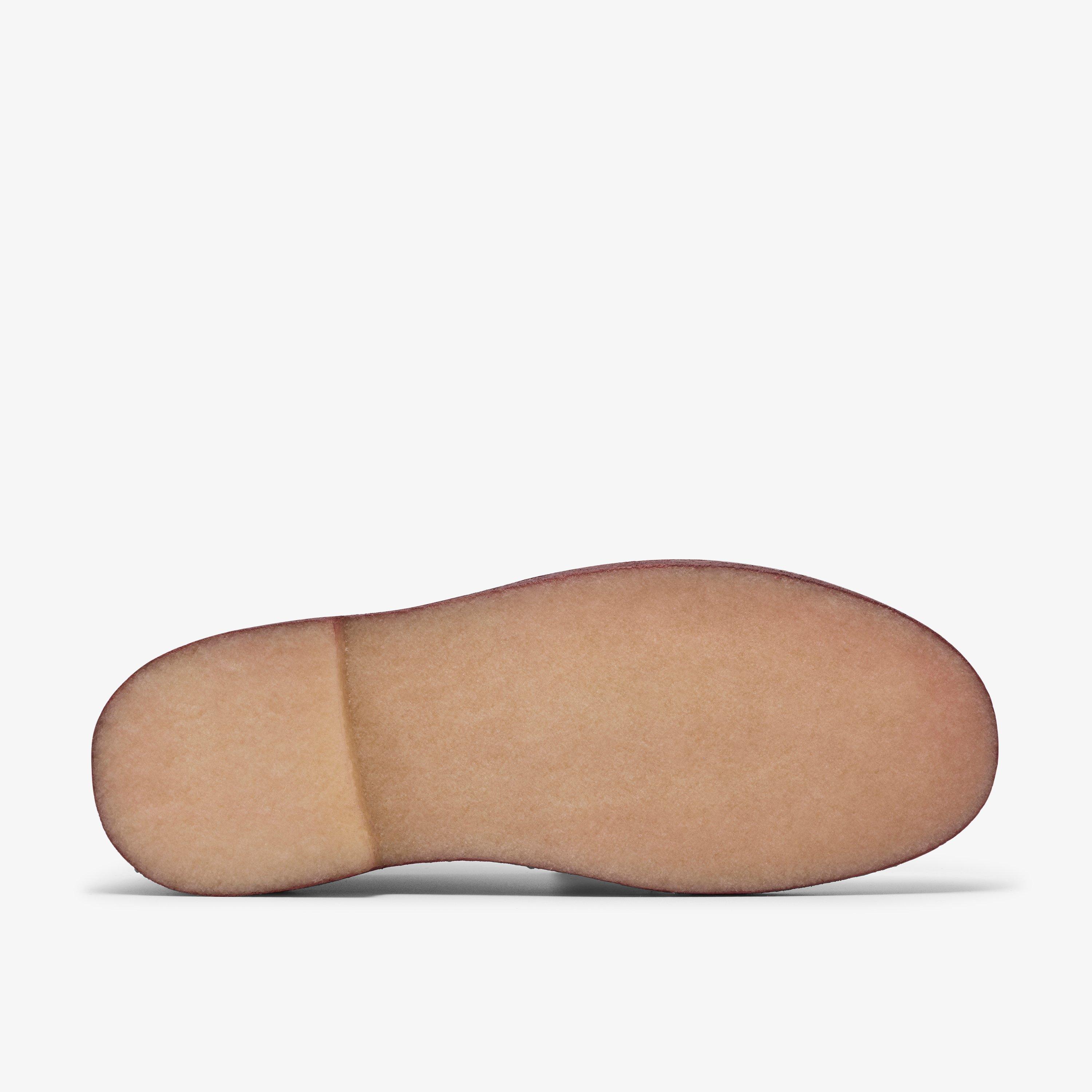 Desert Boot White Leather