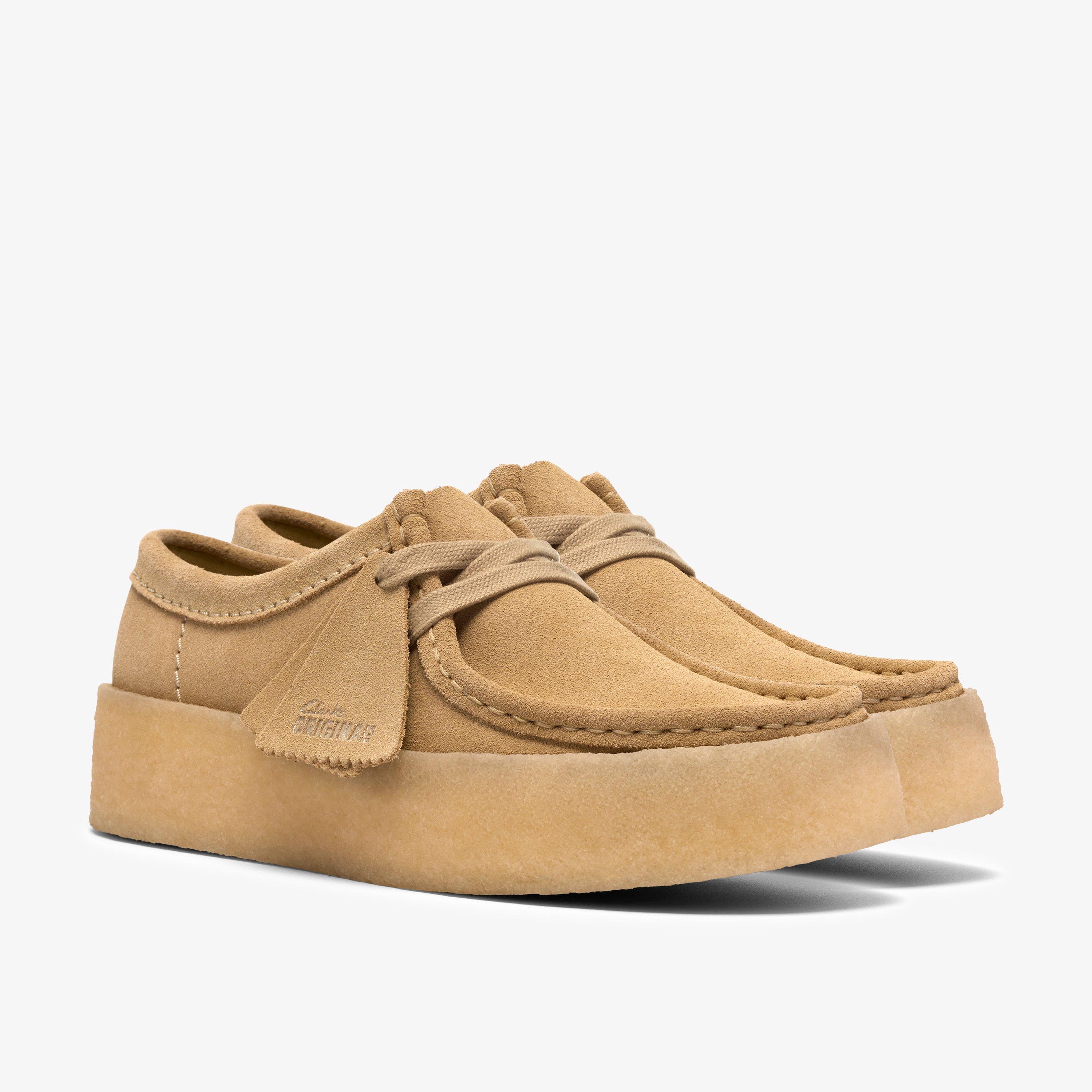 Wallabee Cup. Maple Suede