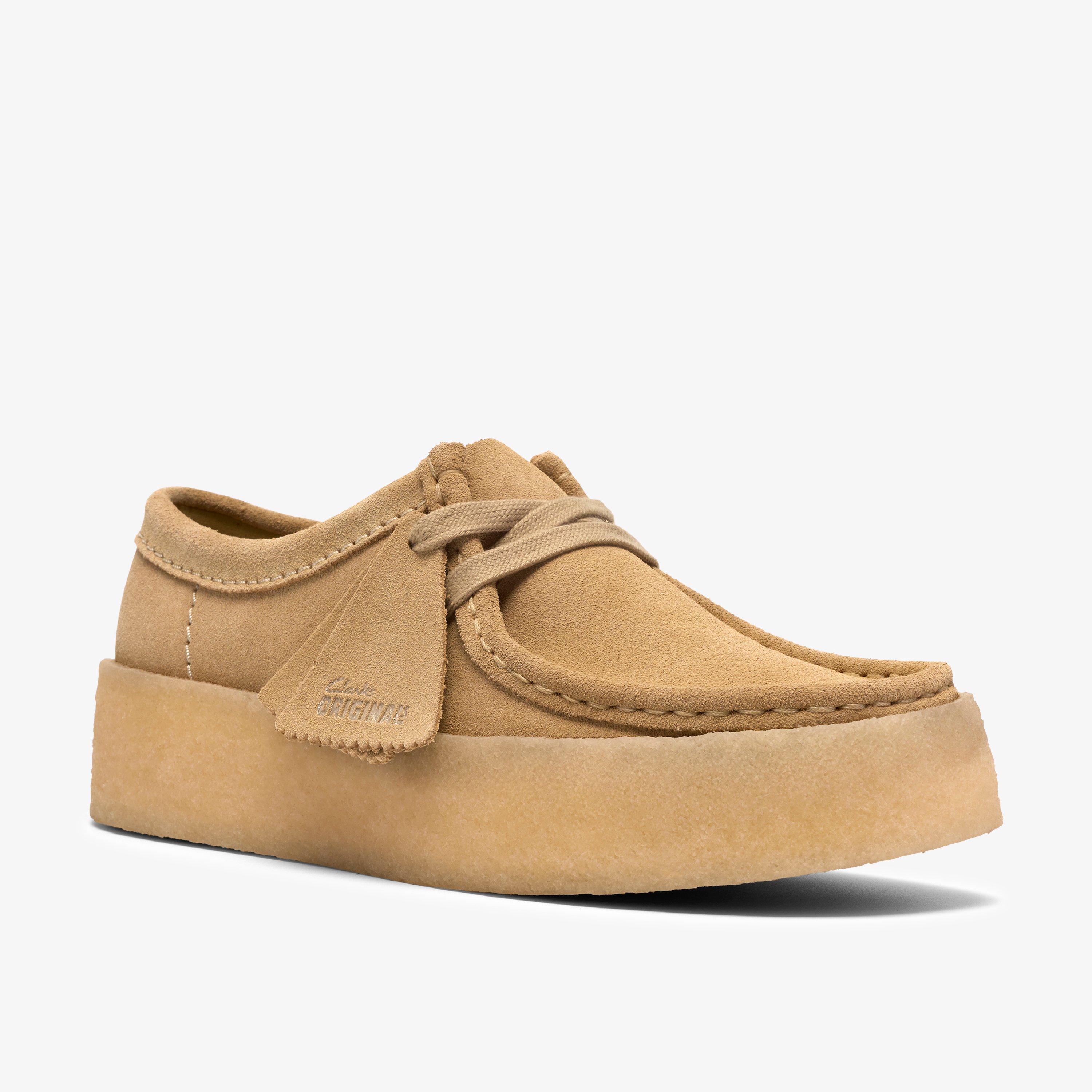 Wallabee Cup. Maple Suede