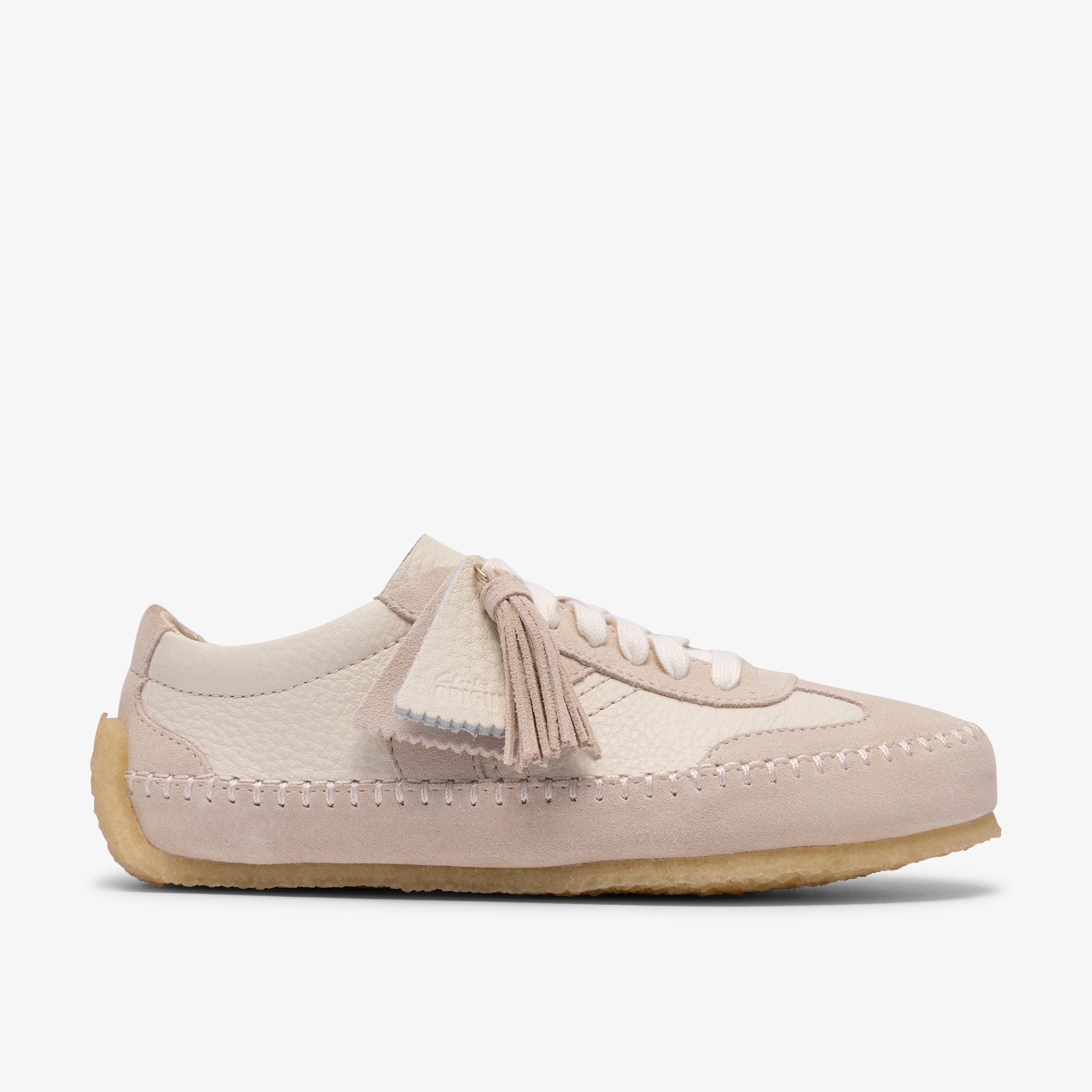 Tor Low Off White Suede Lace Up, view 1 of 8