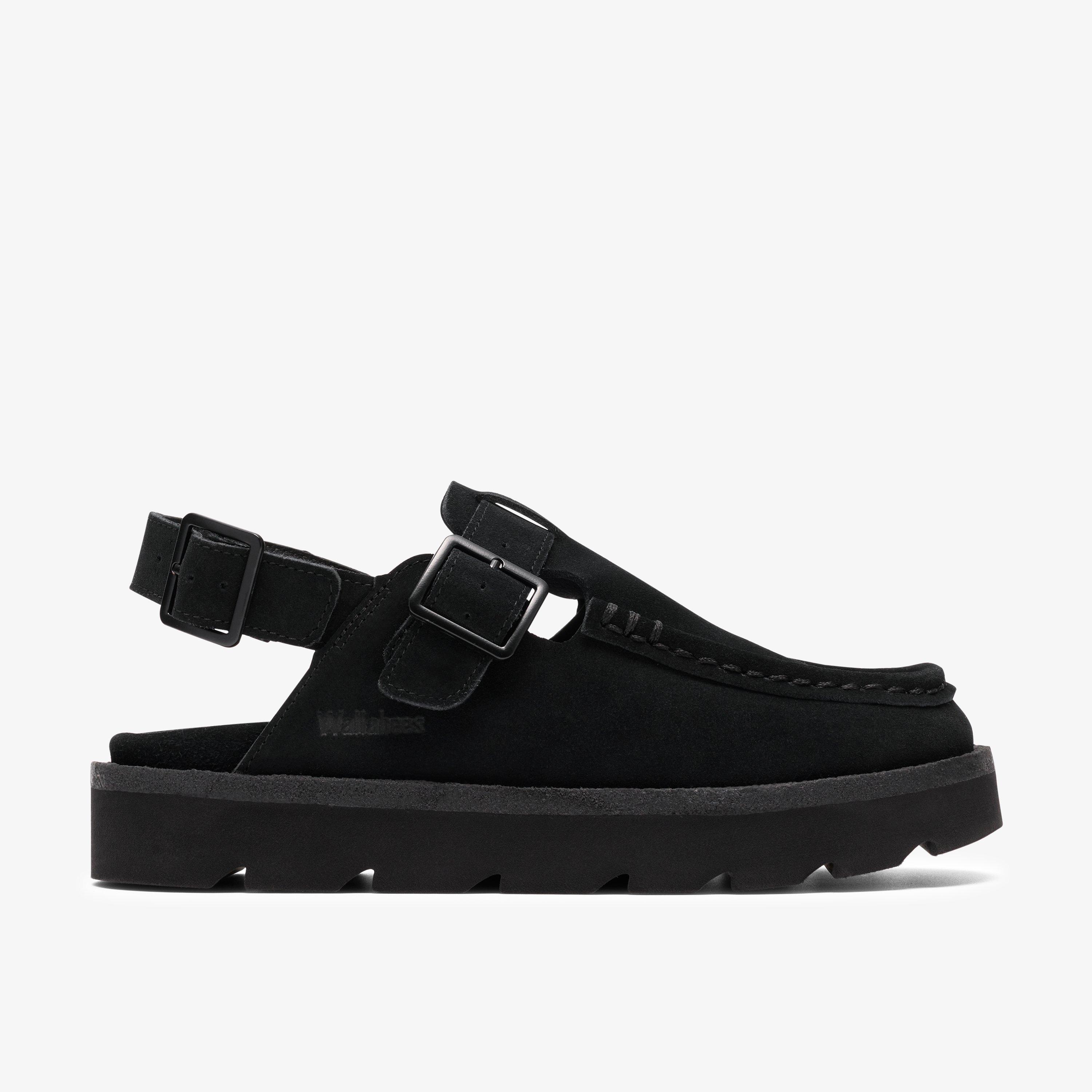 Meare Easy Suède noir Escarpins slingback, view 1 of 6