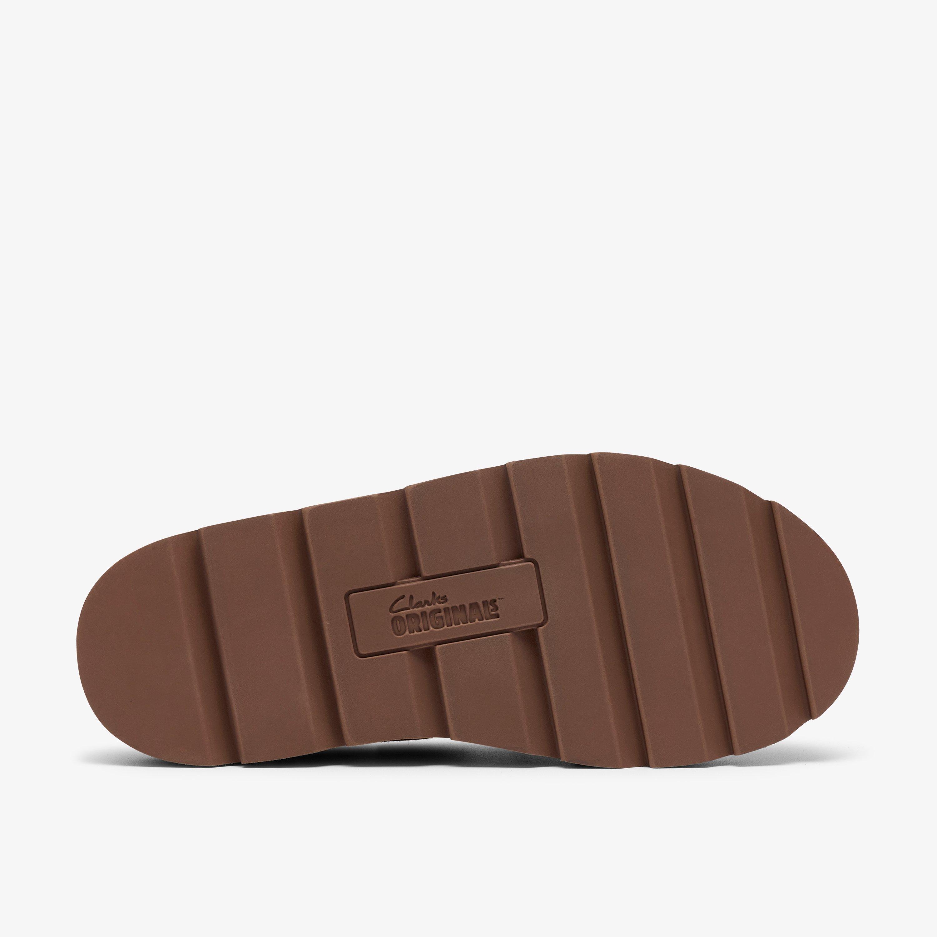 Meare Mocc Gamuza Ocre Zuecos Zapatos sin cordones, view 3 of 6