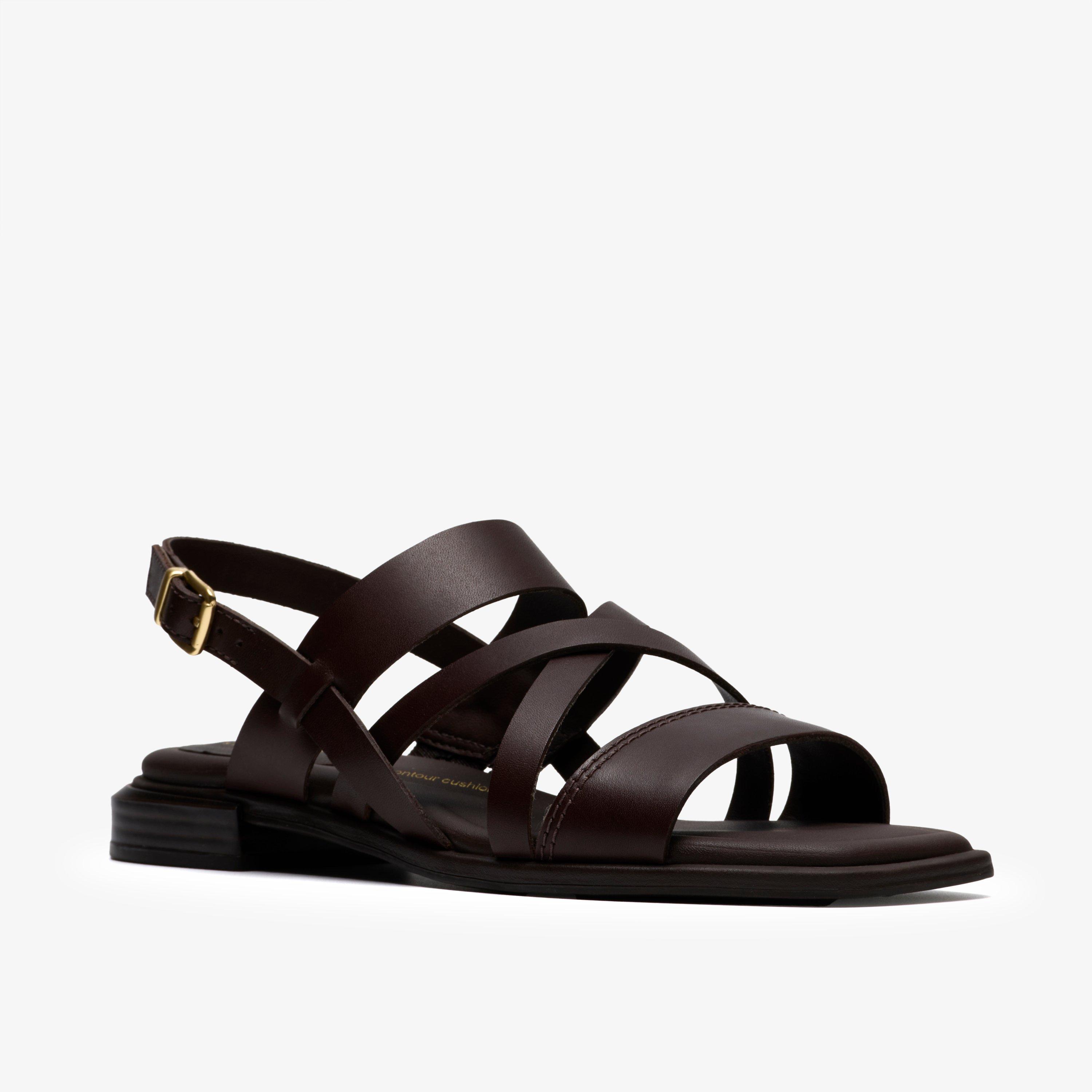 Ariany Strap Dark Brown Lea