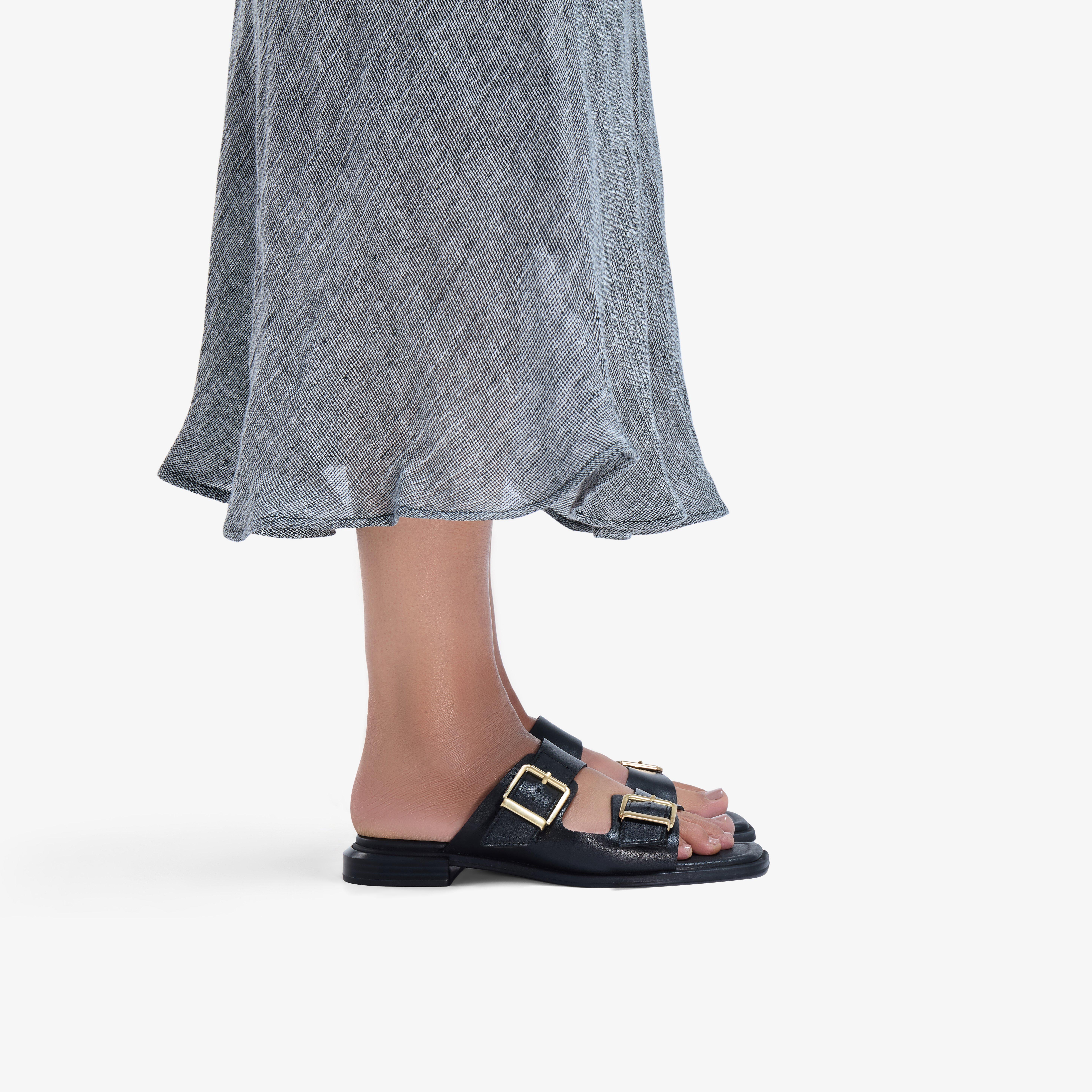 womens-ariany-bay-black-leather-flat-sandals-clarks