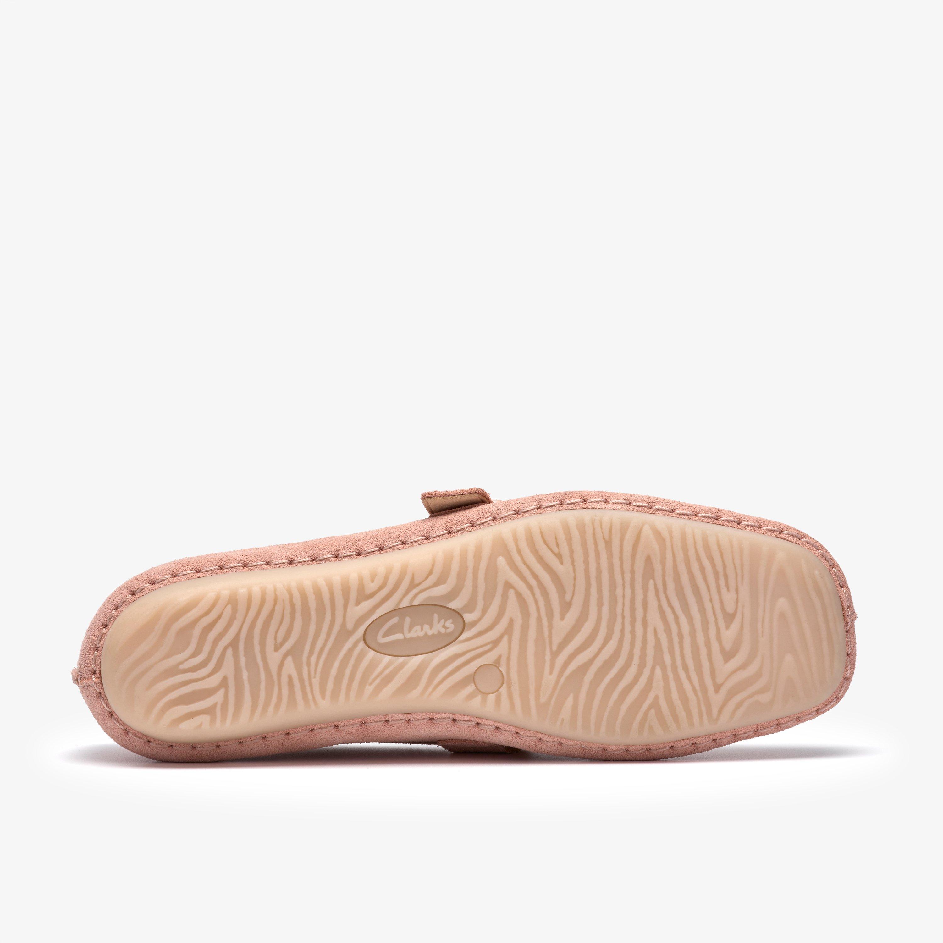 Freckle Tbar Light Pink Suede