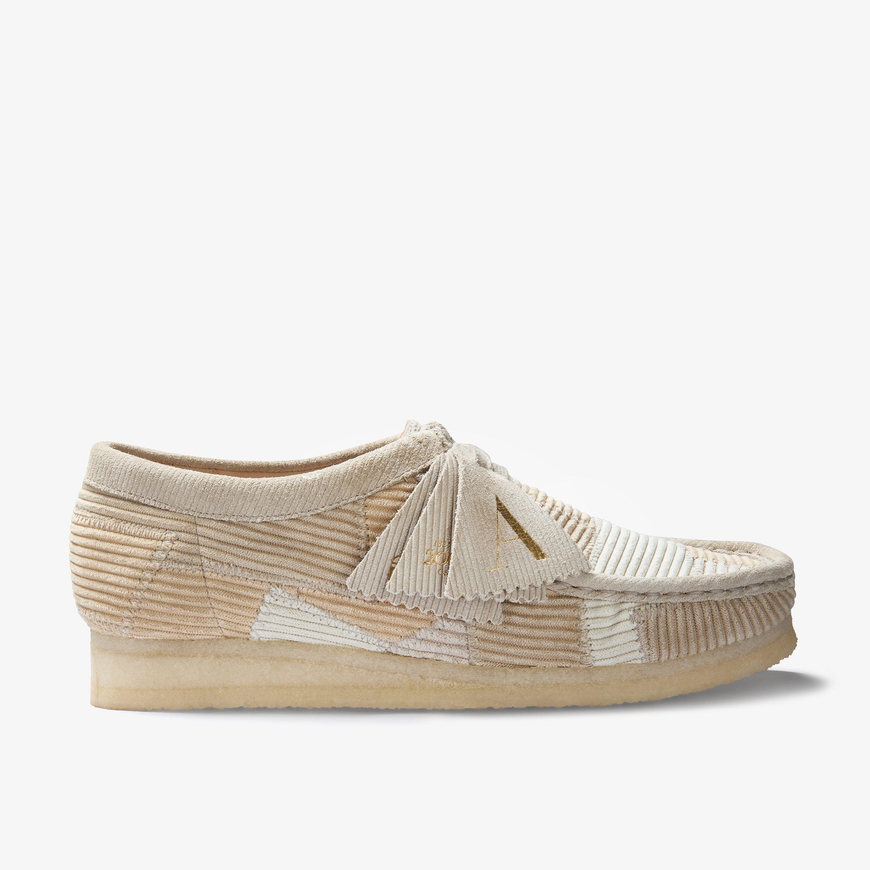 Wallabee. Beige Combination Wallabee Lace Up, view 1 of 6