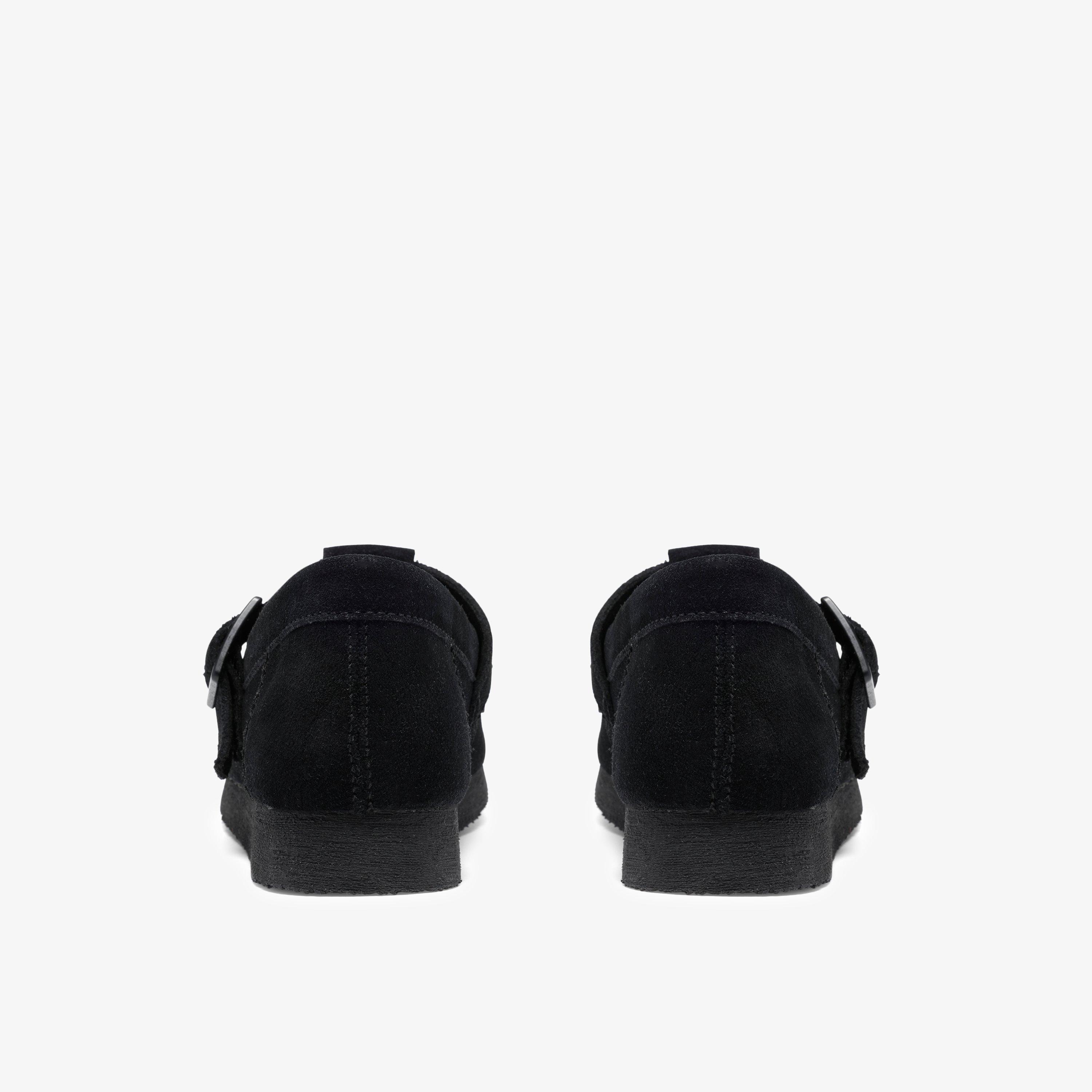 Wallabee T Bar Big Kids  — Black