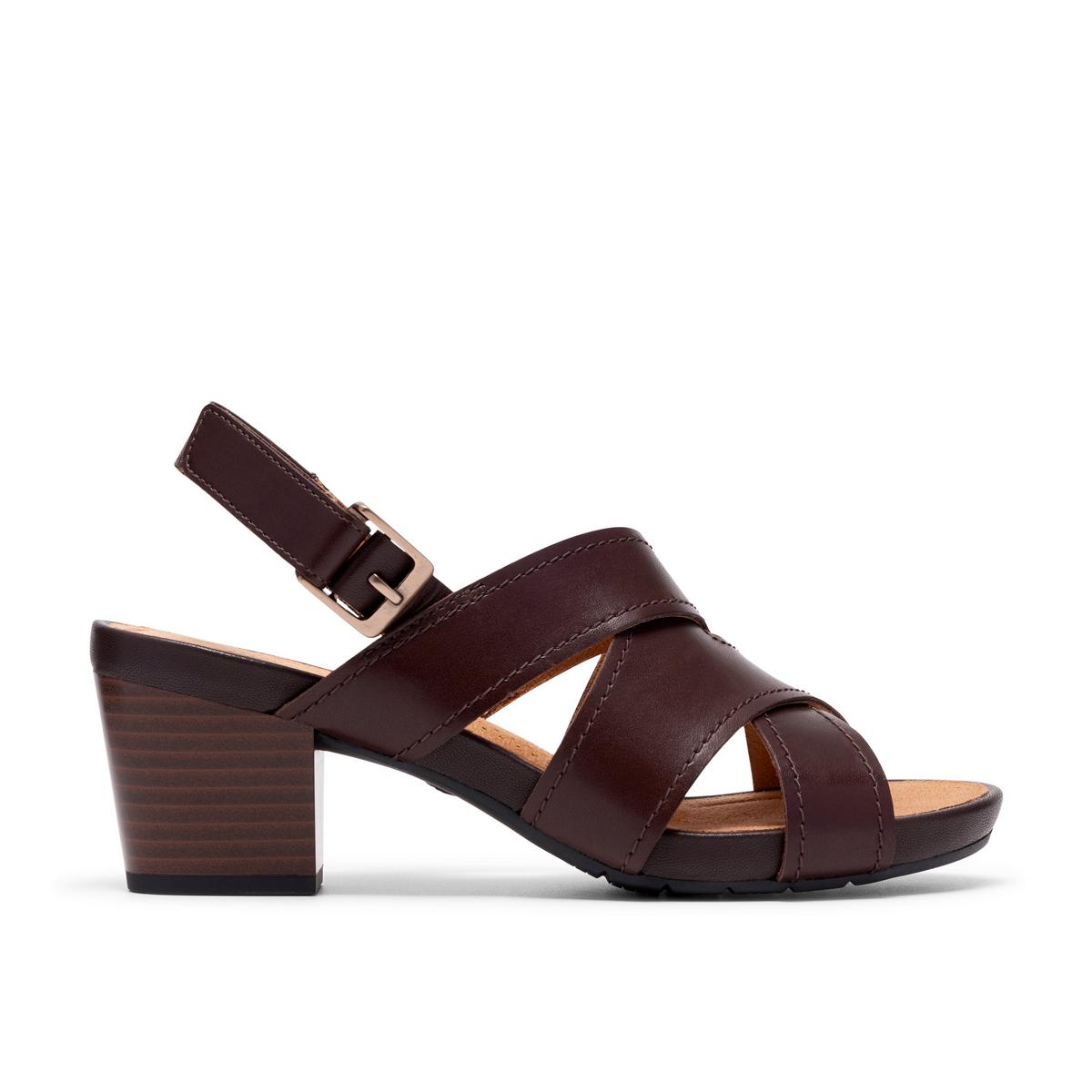 Clarks Womens Kymber Shine Block Heel
