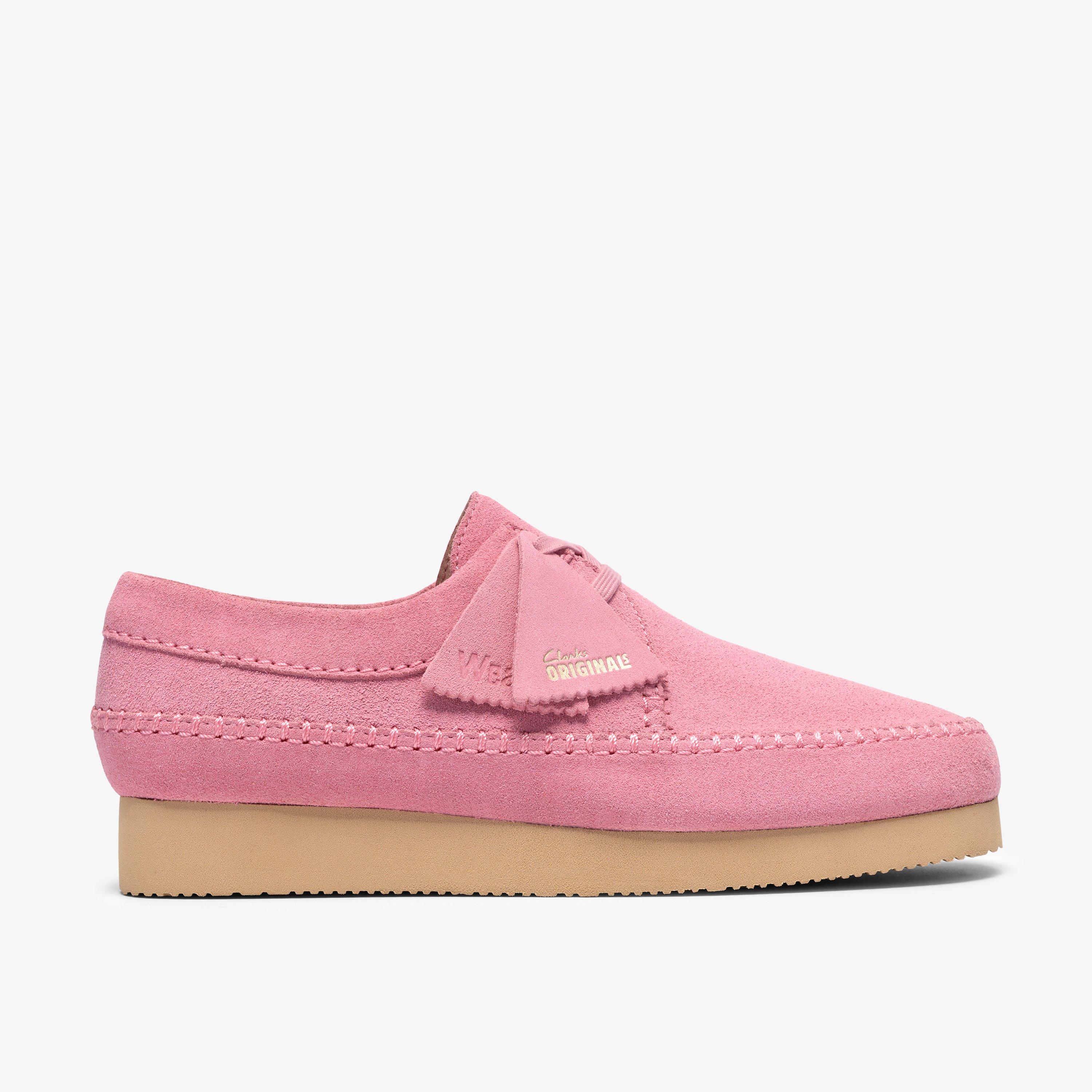 Weaver 2026 Pink Suede Lace Up, view 1 of 8