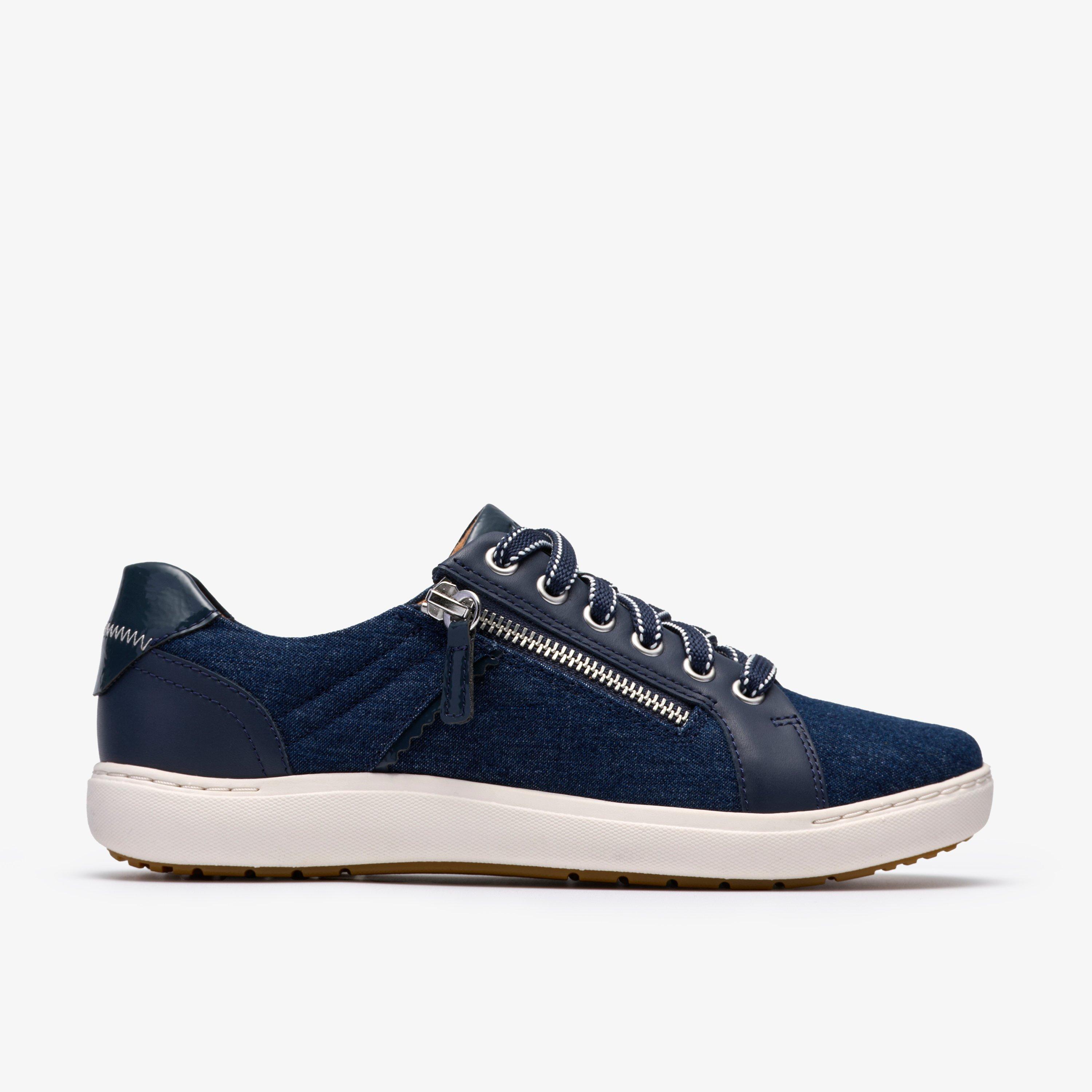Nalle Zen Dark Denim Trainers, view 1 of 6
