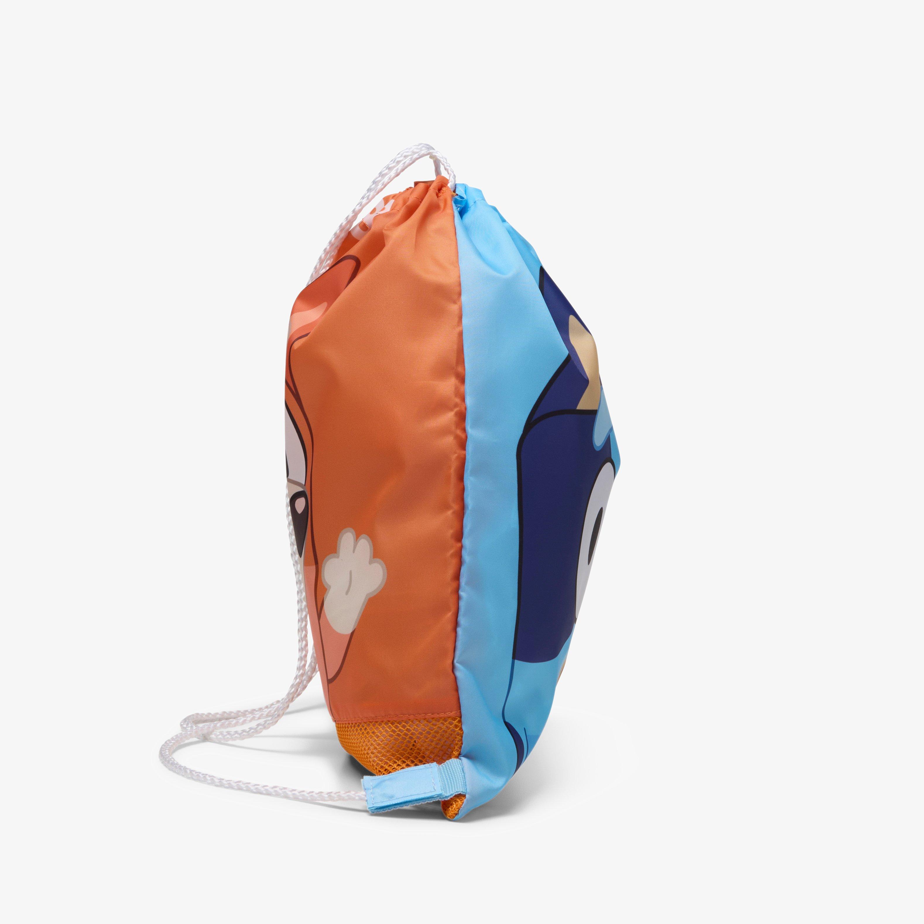 Boys, Girls, Kids Unisex Bluey Trainer Bag Blue Drawstring Bag Bags ...