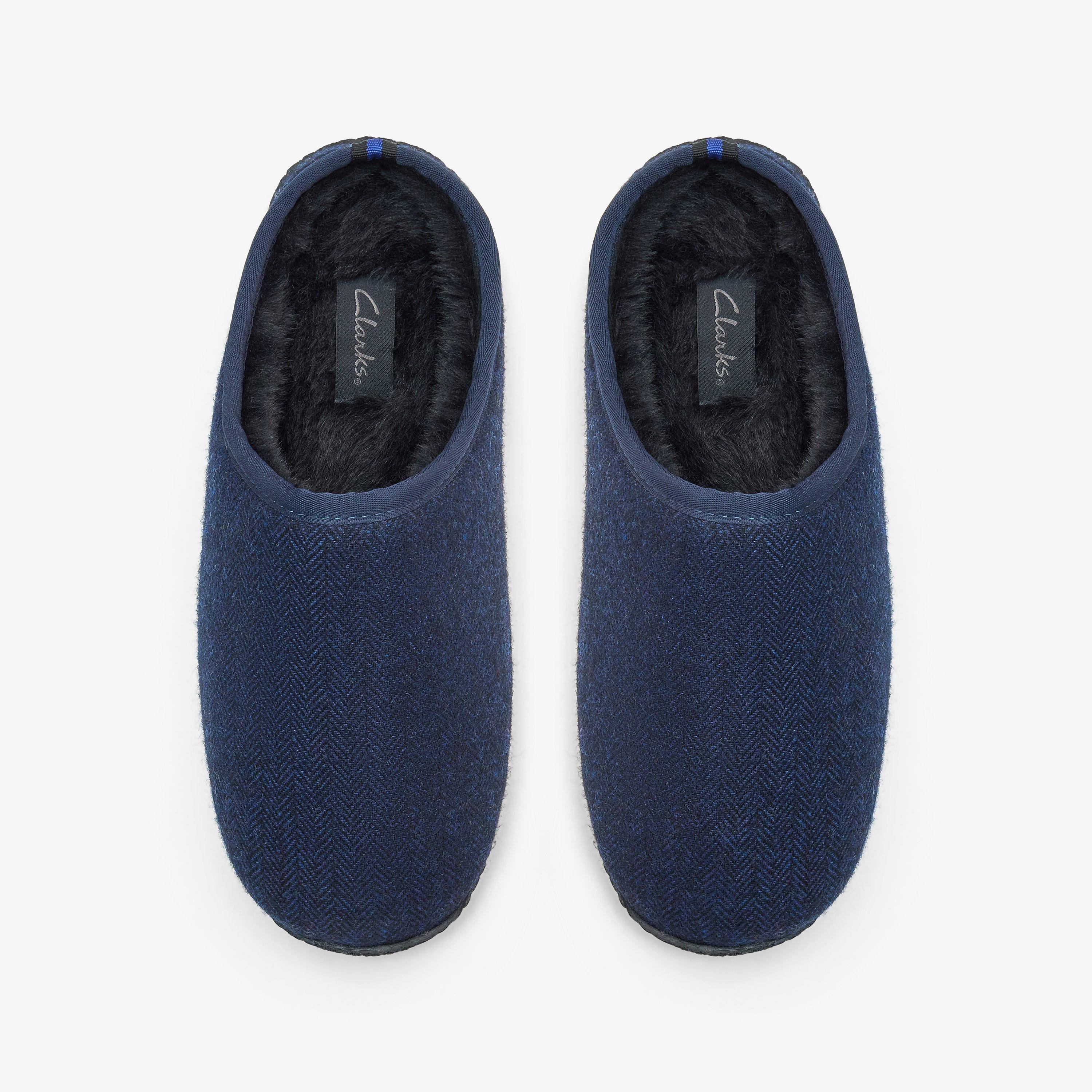 Chilcomb Navy Abstract Slippers, view 6 of 6