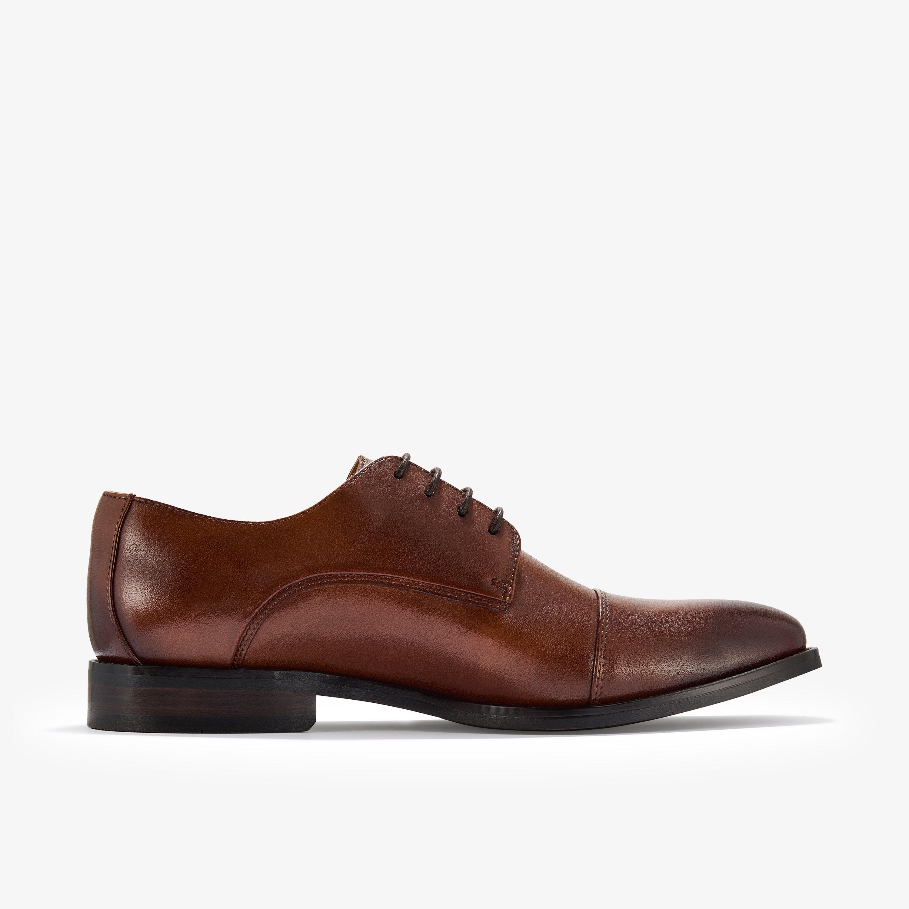 Banstead Cap Cognac Leer Derby-Schoenen Veterschoenen, view 1 of 6