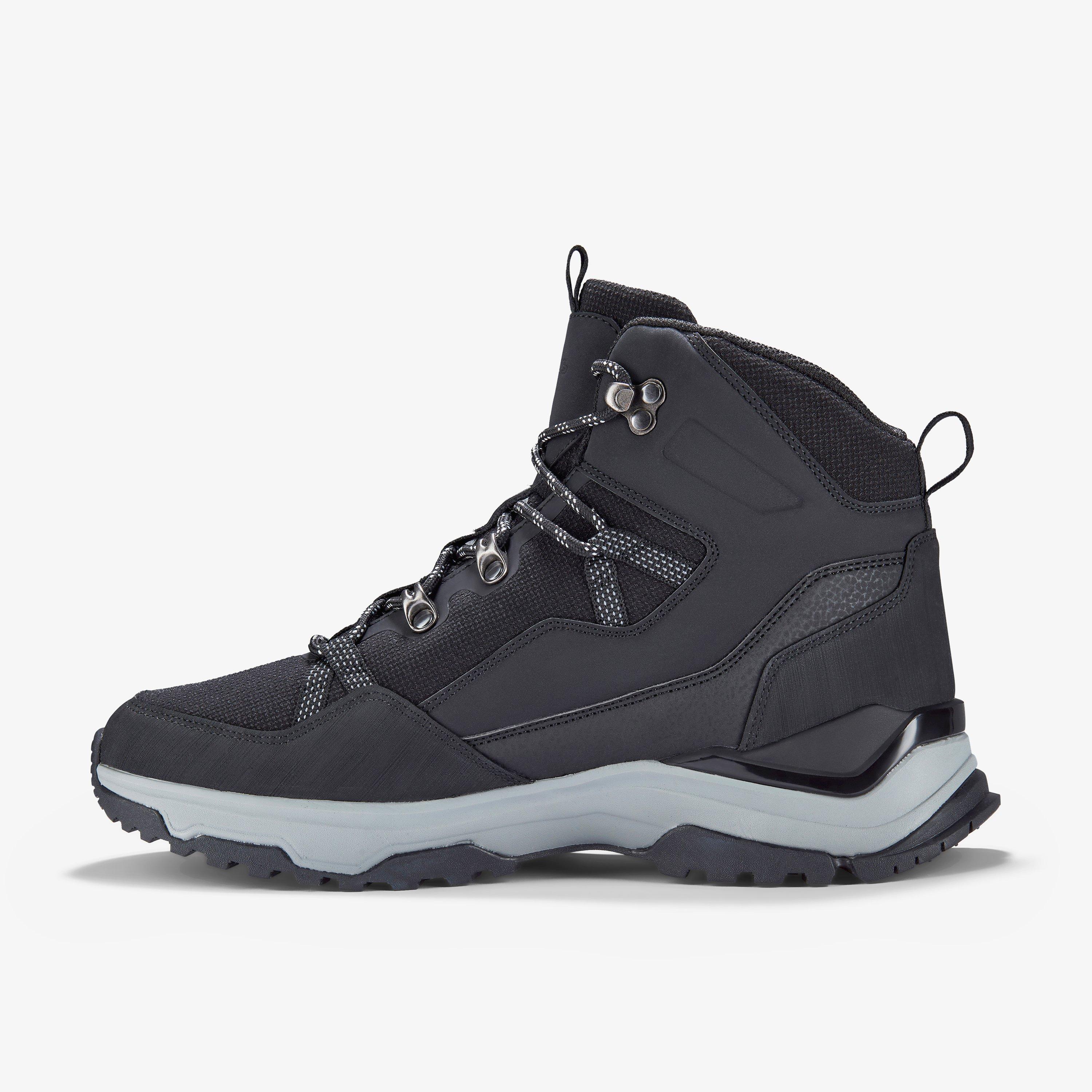 Huntsham Lace Black Ankle Boots Walking Lace Up, view 2 of 6