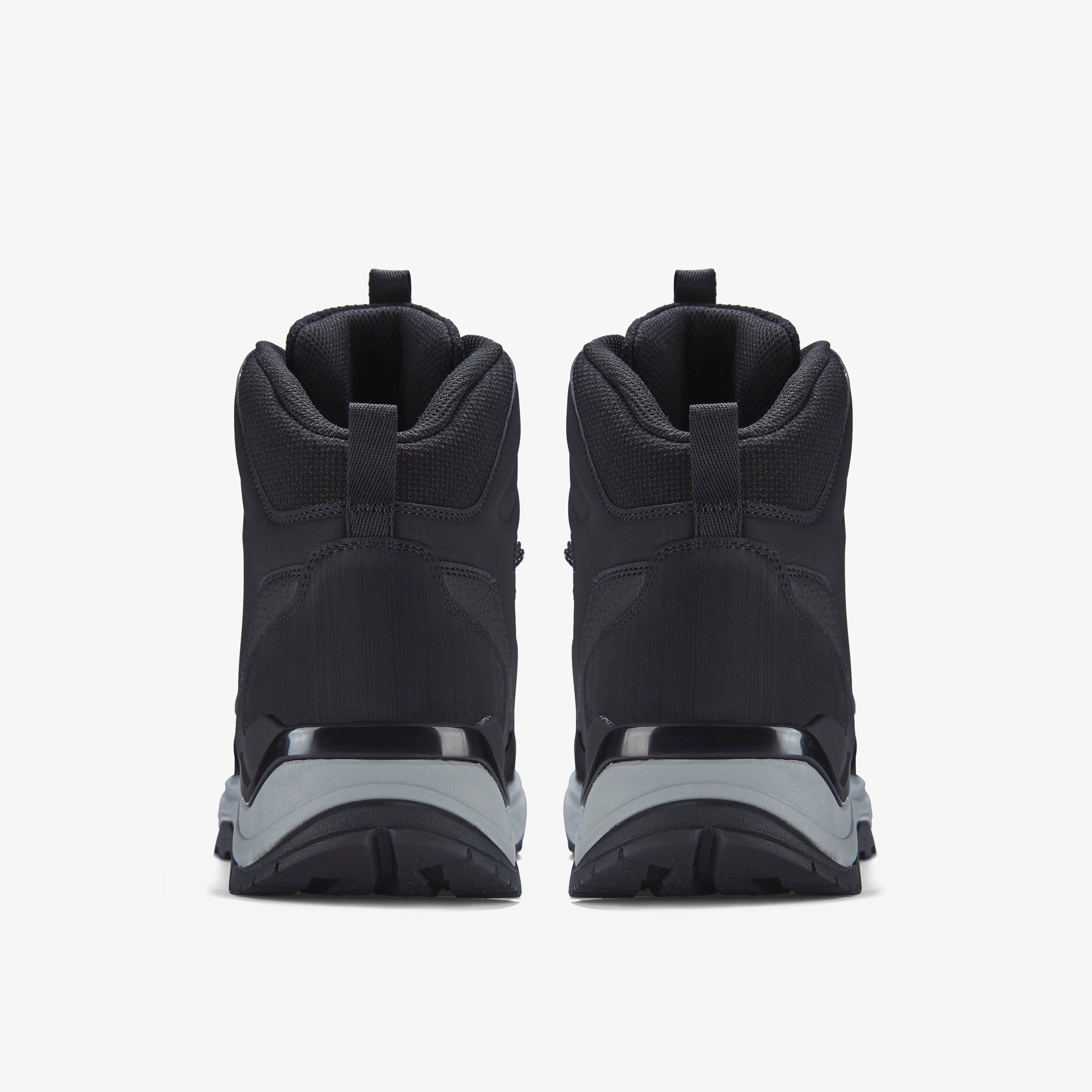Huntsham Lace Black Ankle Boots Walking Lace Up, view 5 of 6