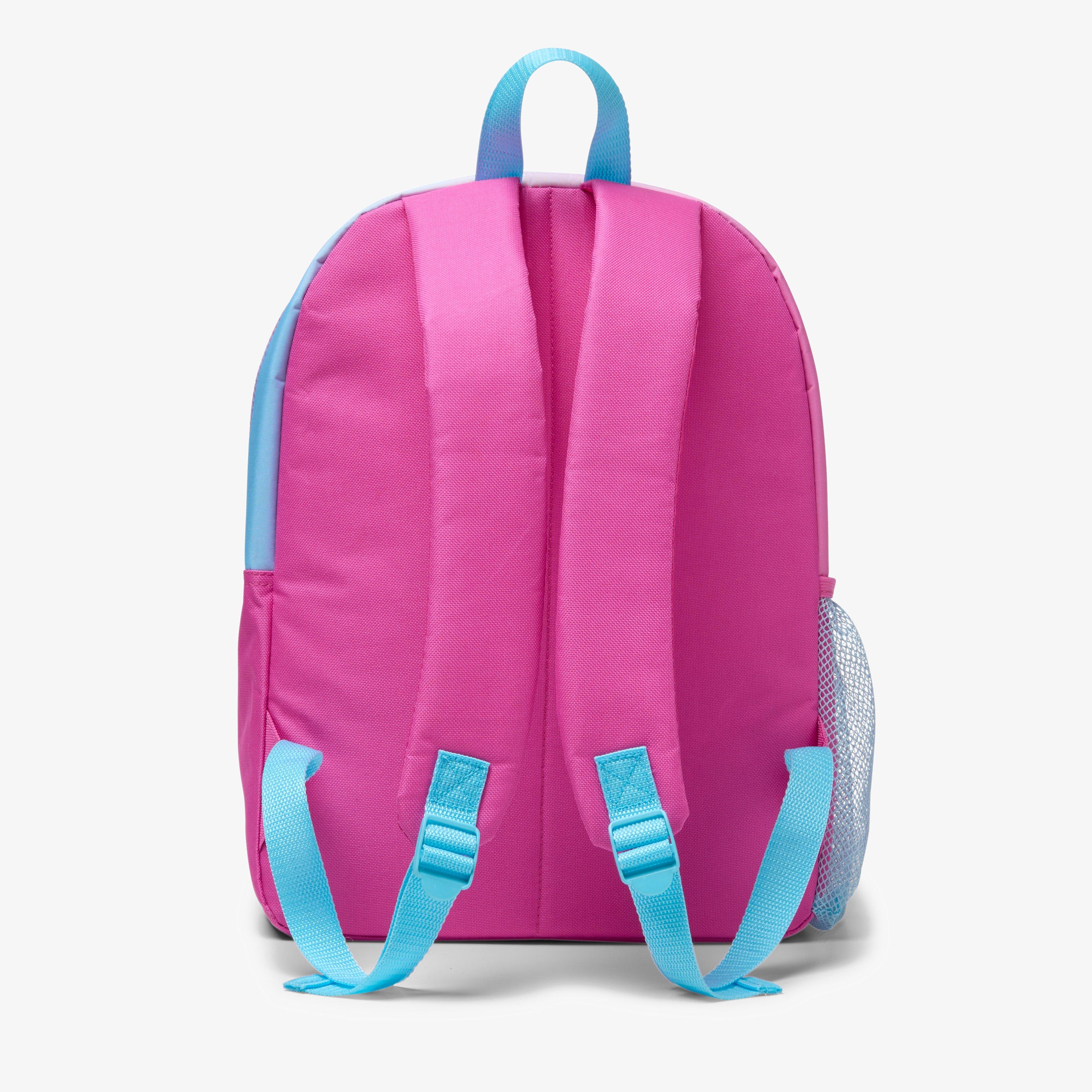 Stitch Set 2 Large Pink Combination Backpack, view 2 of 4