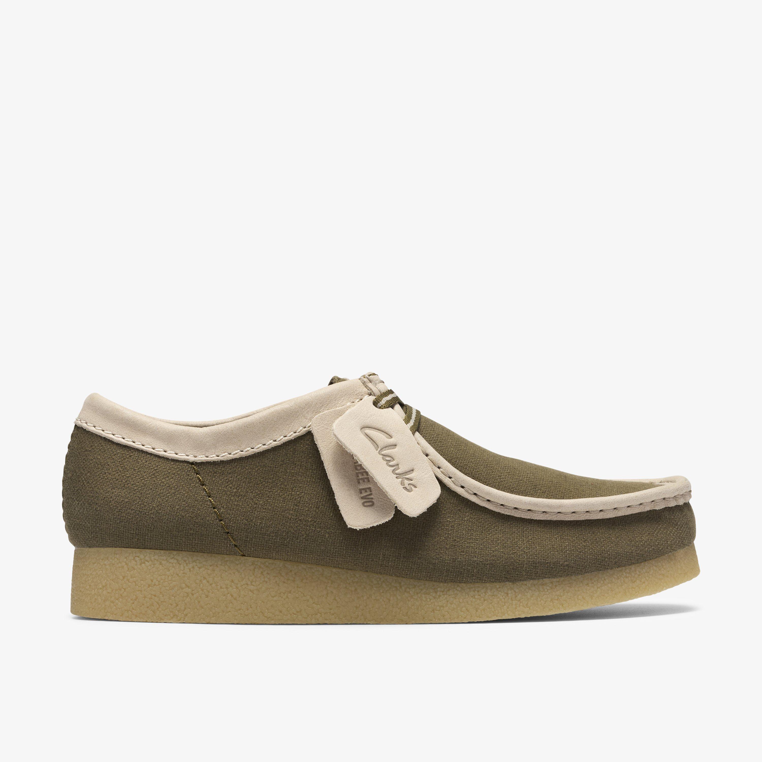 Wallabee EVO Olive Combination Wallabee Lace Up, view 1 of 8