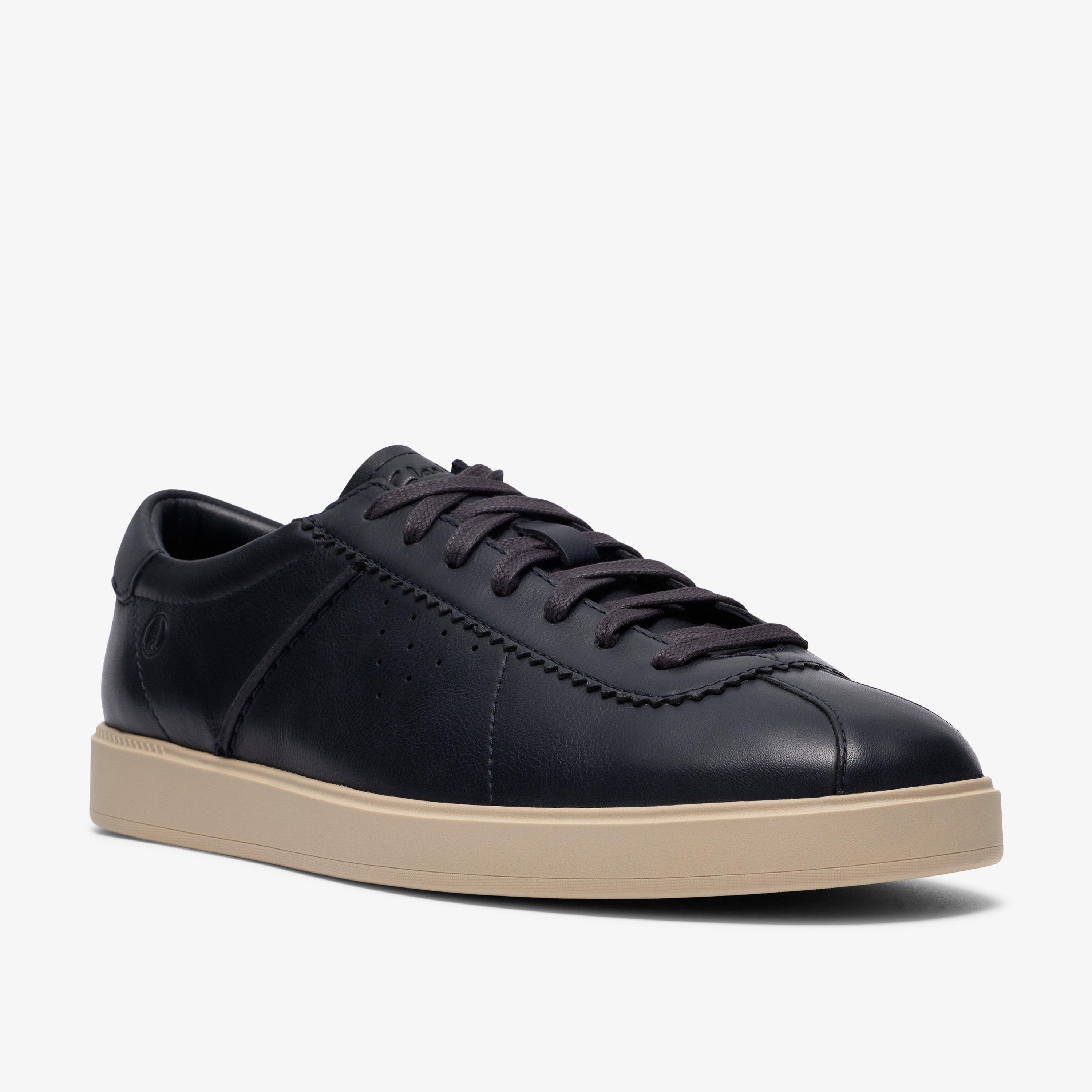 Lockford Lace Navy Leather