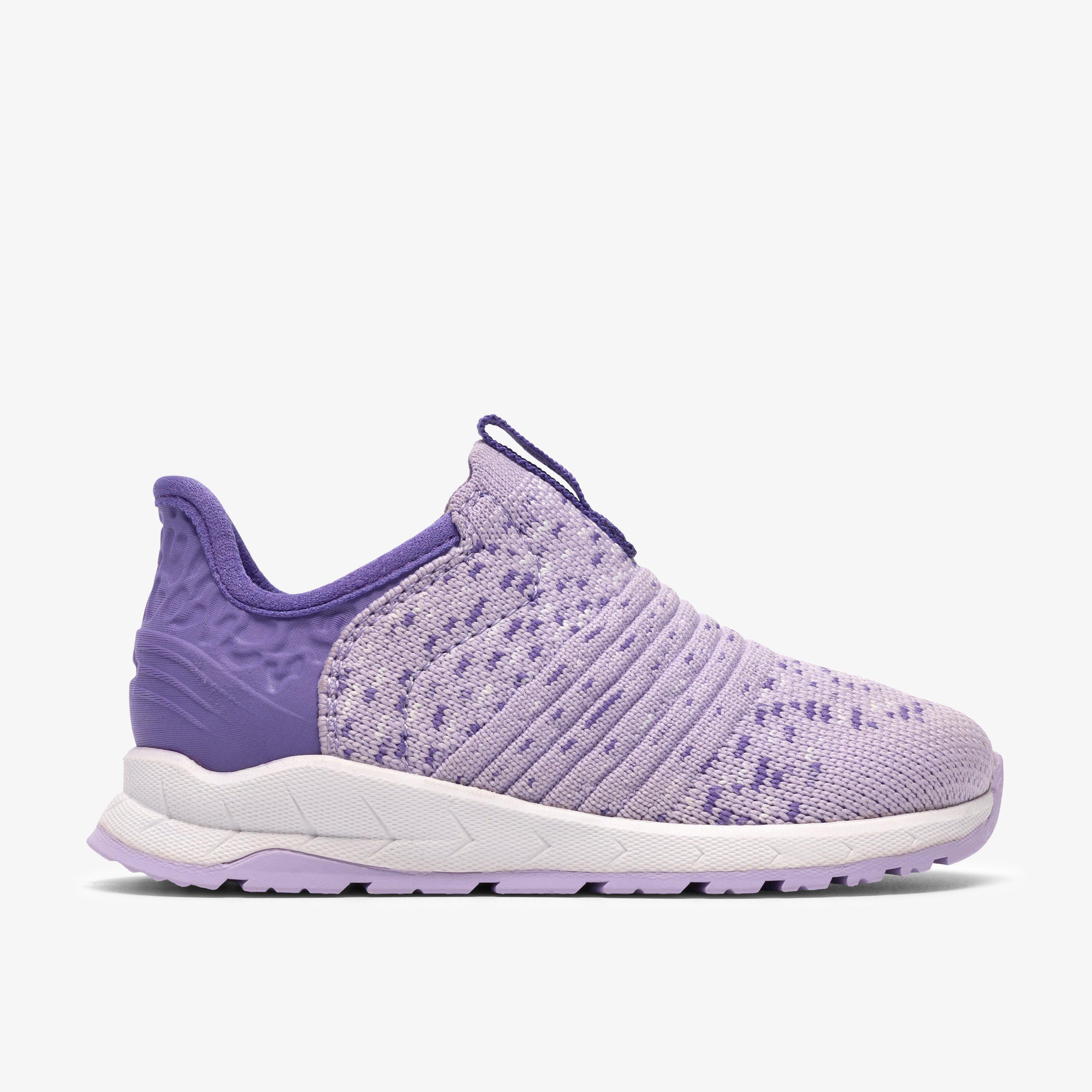 Selva Step Toddler Lilac Combination Trainers, view 1 of 6