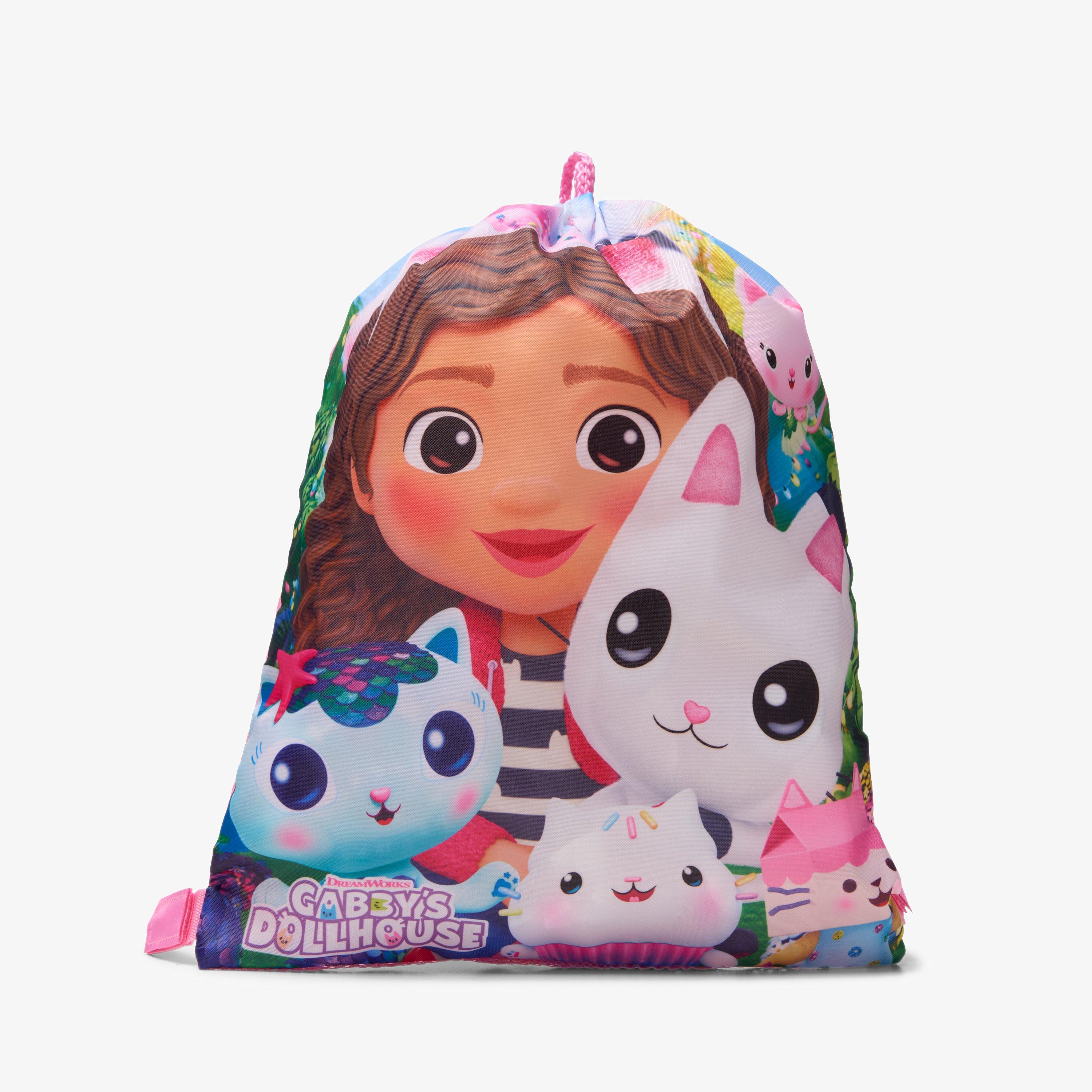 Gabby Trainer Bag Pink Combination Drawstring Bag, view 1 of 4