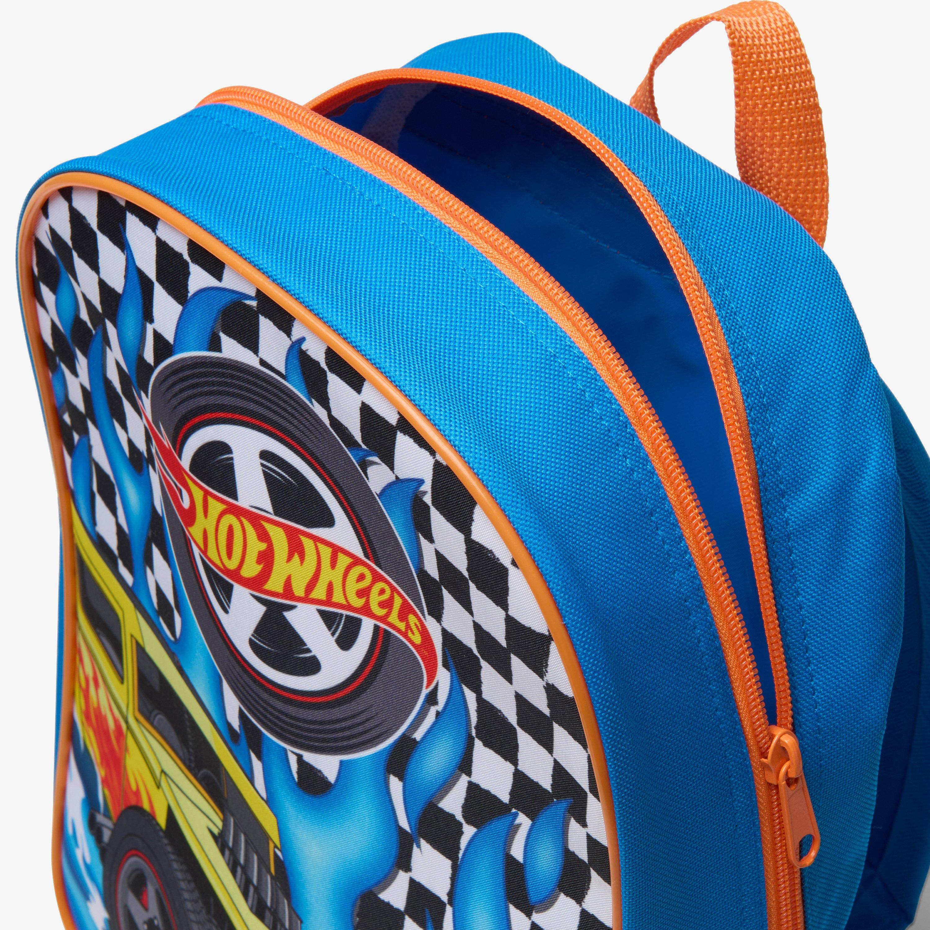 Hot Wheels Small Backpack Blue Combination Backpack, view 4 of 4