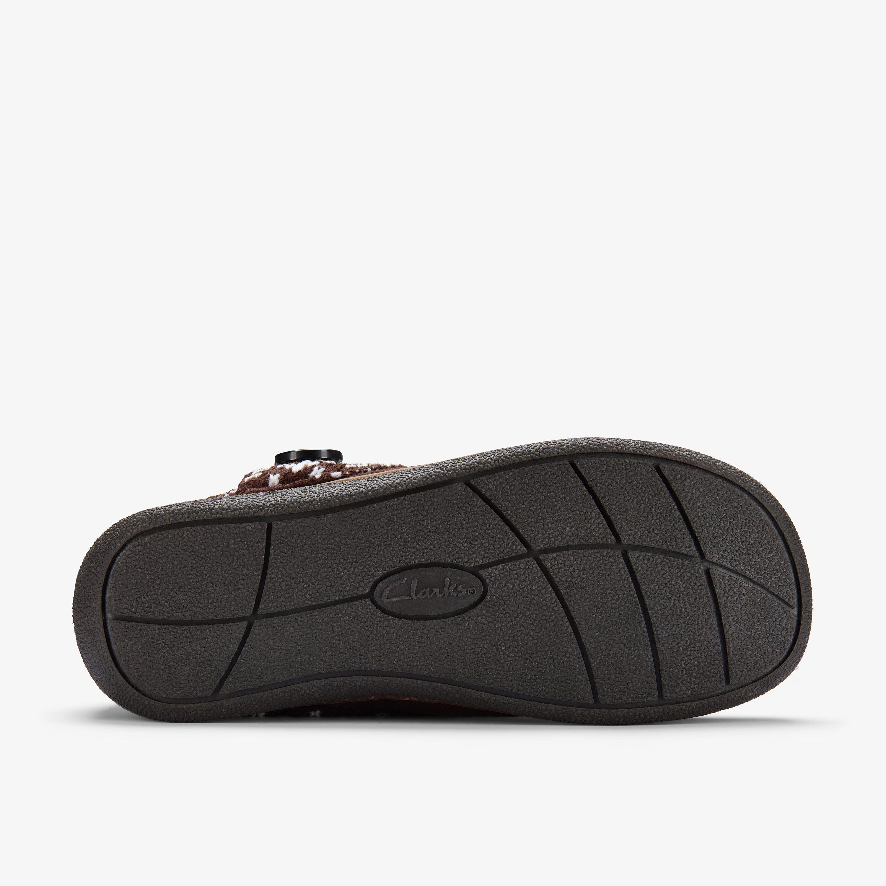 Willowdean Sweater Slippers — Brown