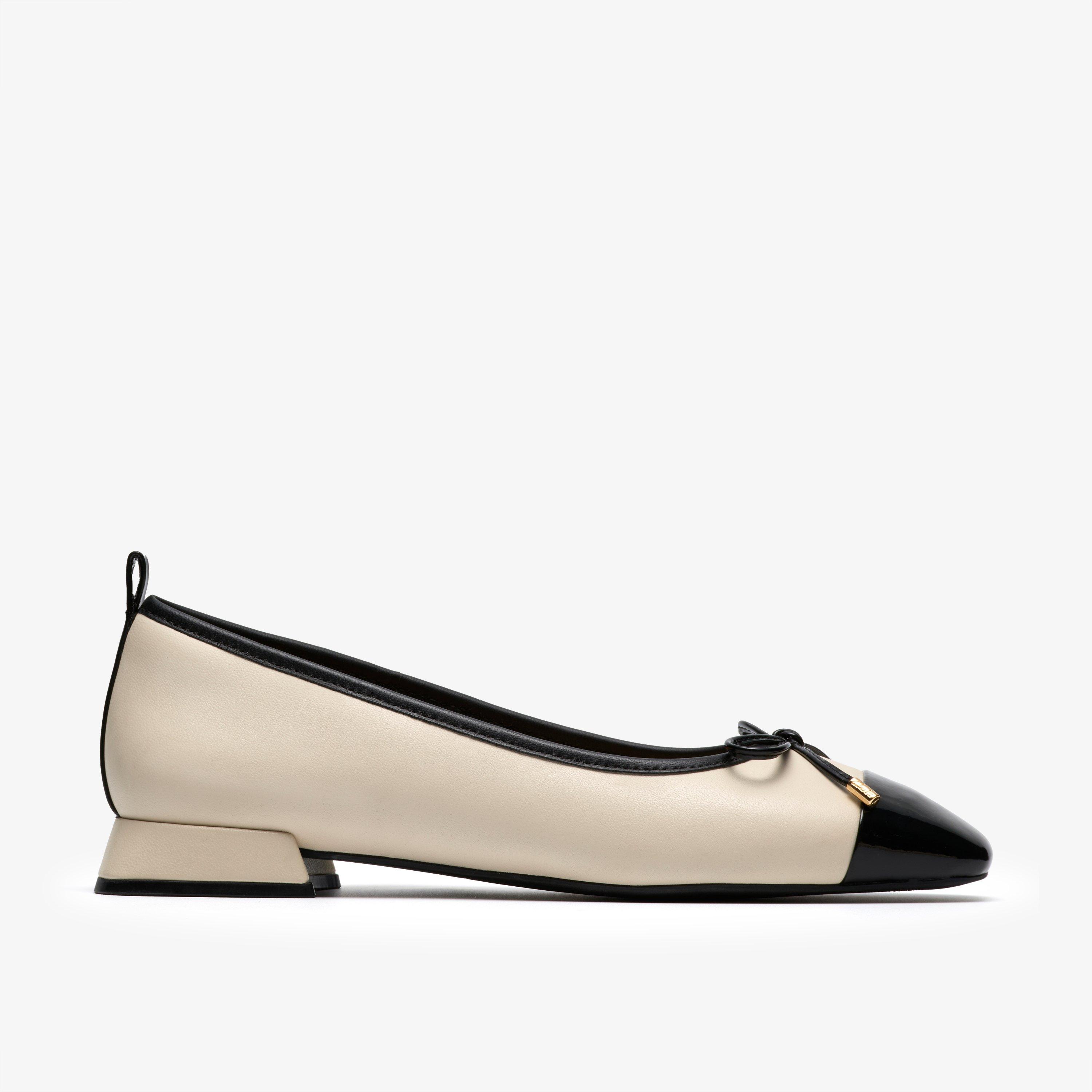 Ubree15 Poppy Cream Multicolour Ballerina Court Shoes Slip Ons, view 1 of 6