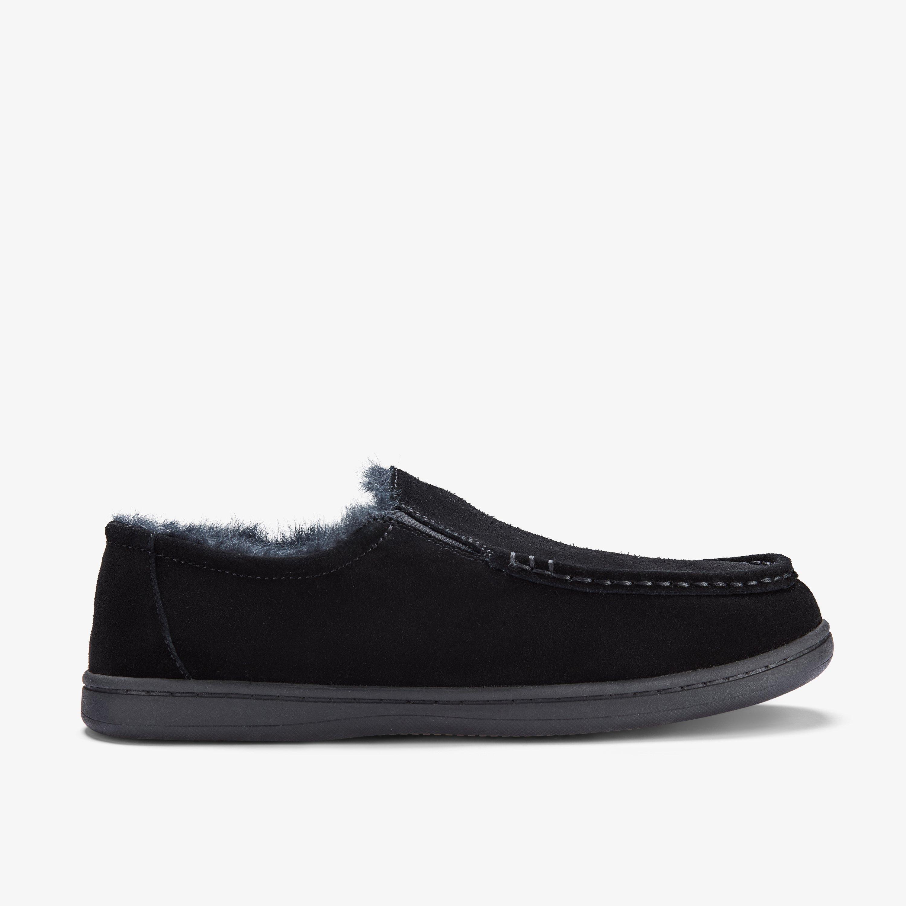 Gorstan Step Black Slippers, view 1 of 6