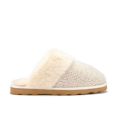 Clarks Womens Stockinette Slippers