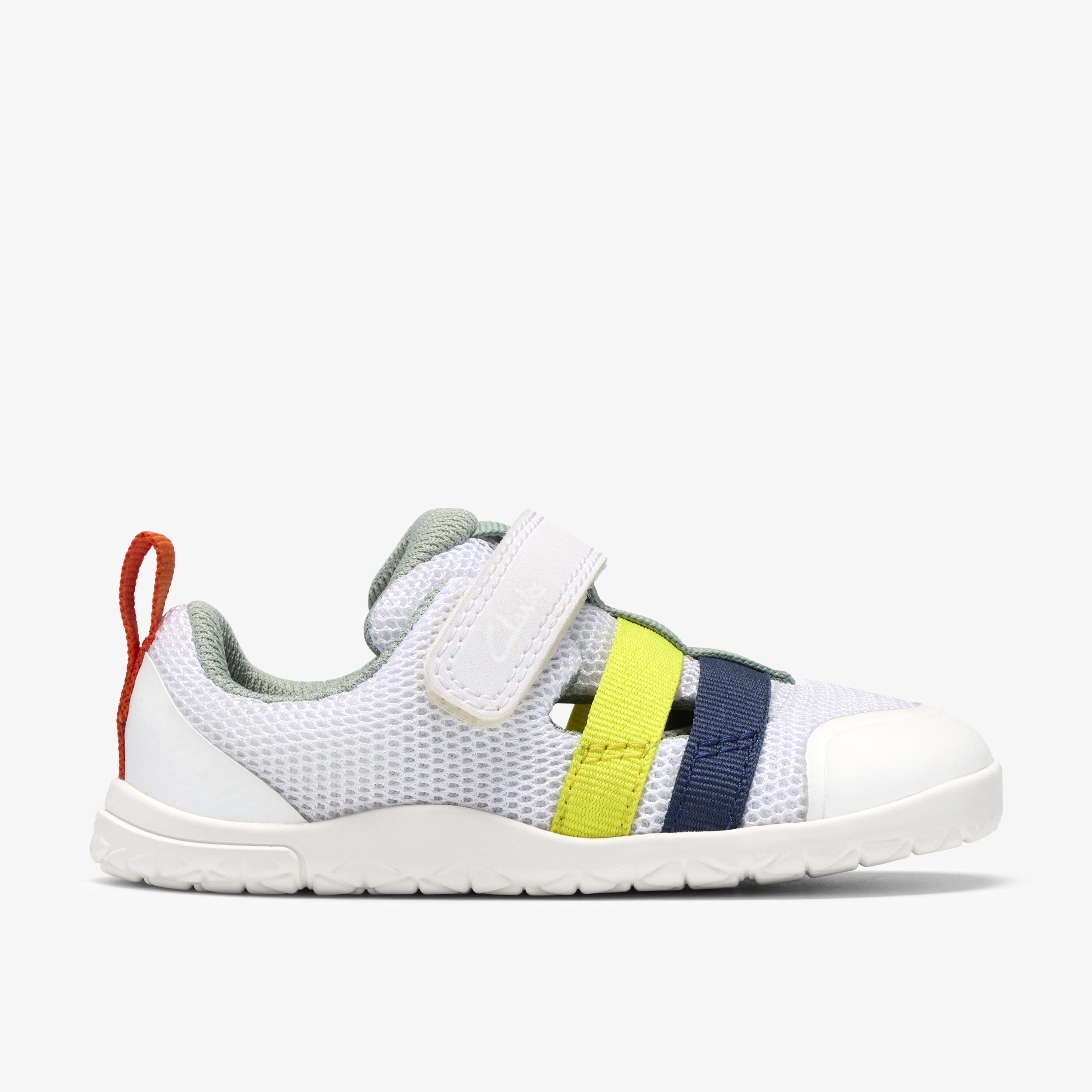 Harbour Flex Toddler White Combination Pre Walker Riptape, view 1 of 6