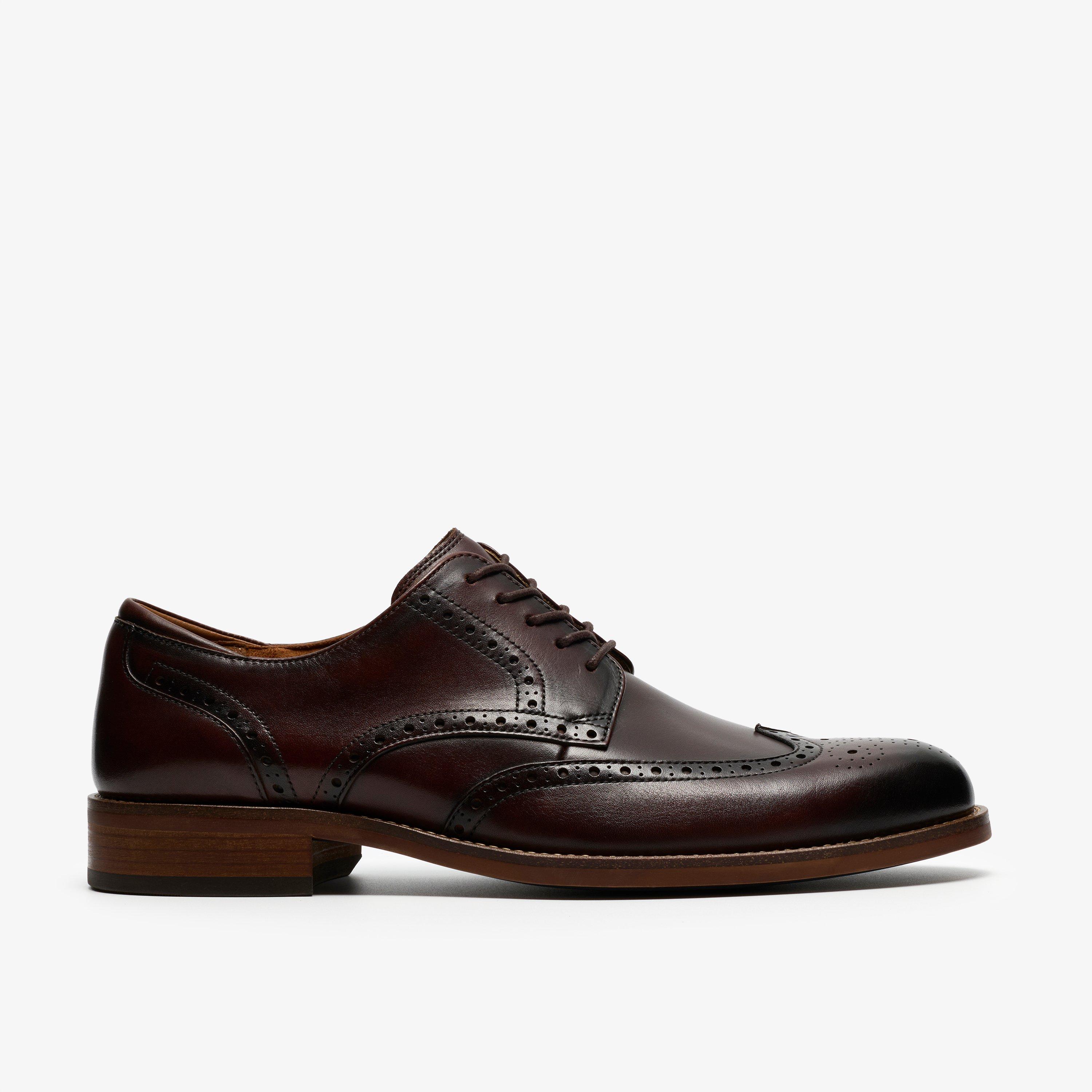 Craft Remi Tip Brown Leather Brogues Lace Up, view 1 of 6