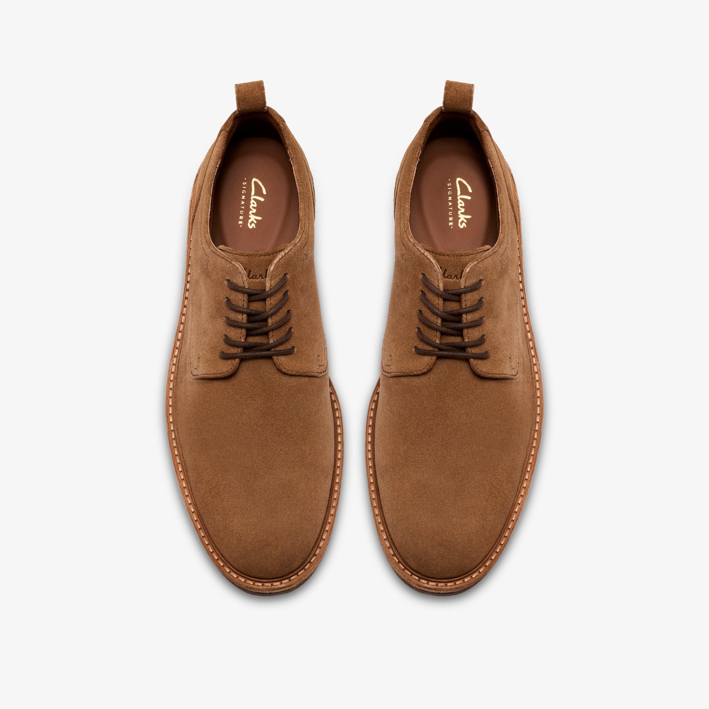 Aldwin Lace Tan Suede